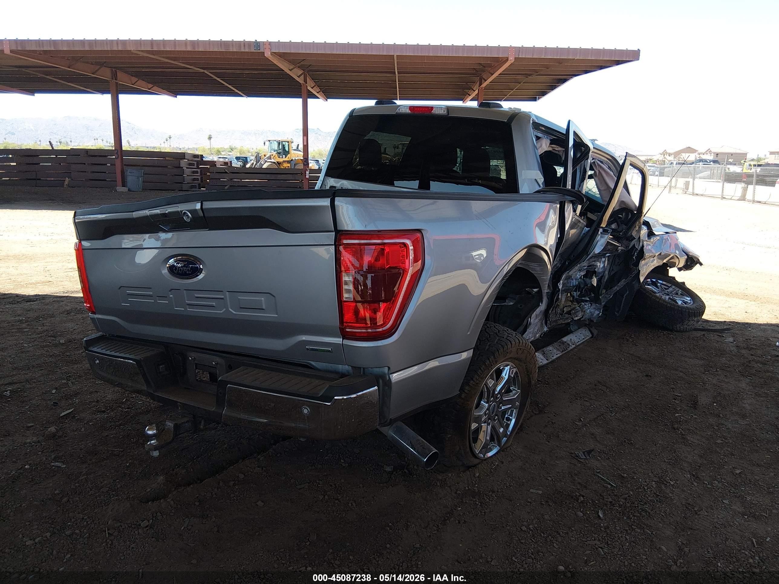 2022 Ford F-150 Xlt Серый vin: 1FTEW1C83NKD23529