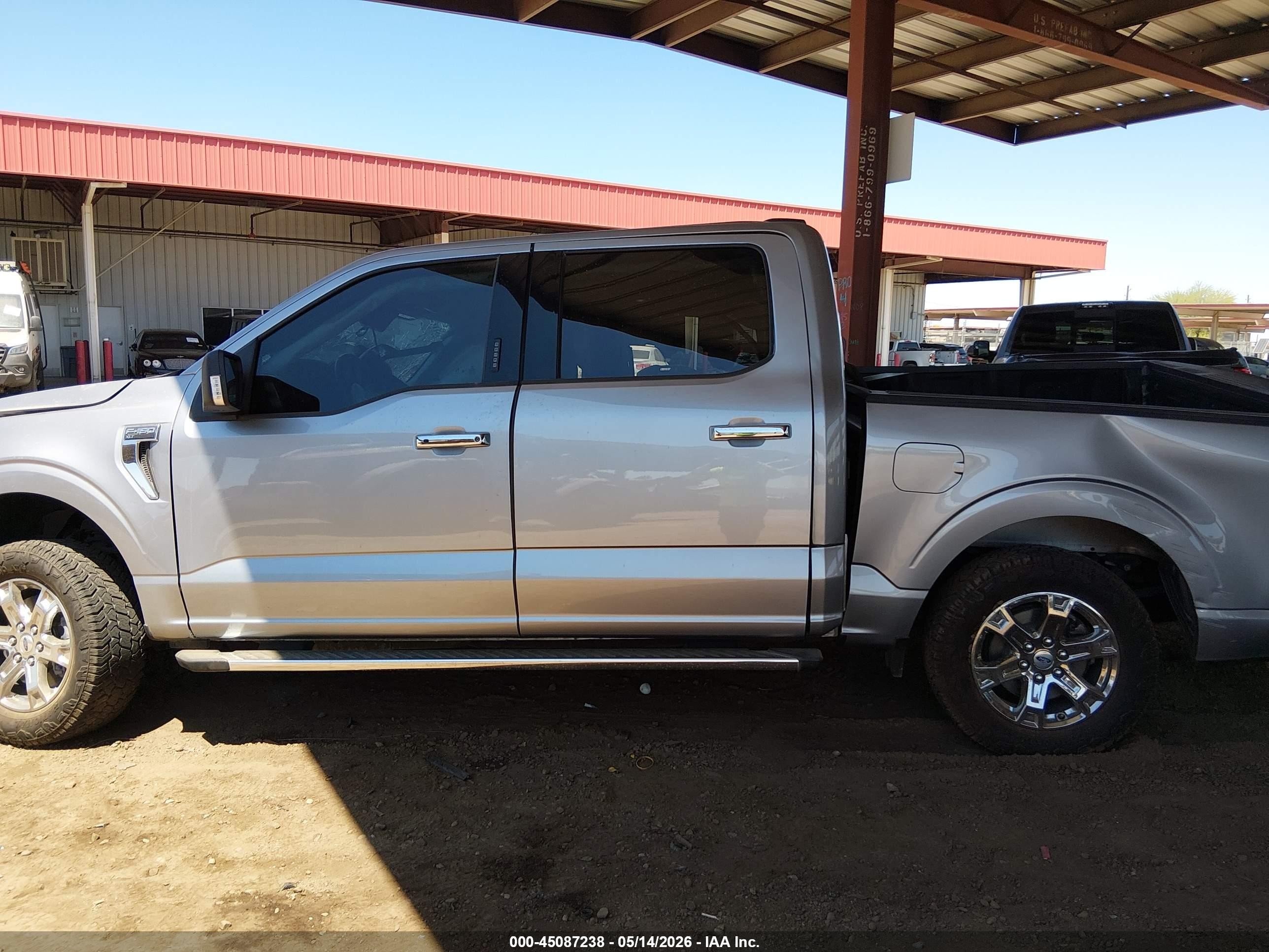 2022 Ford F-150 Xlt Серый vin: 1FTEW1C83NKD23529