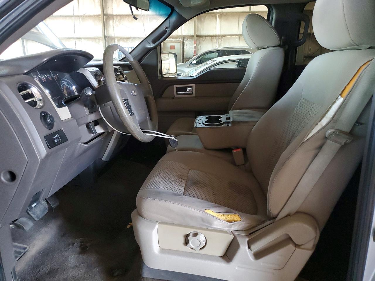 2010 Ford F150 Supercrew Silver vin: 1FTEW1C84AFA89839
