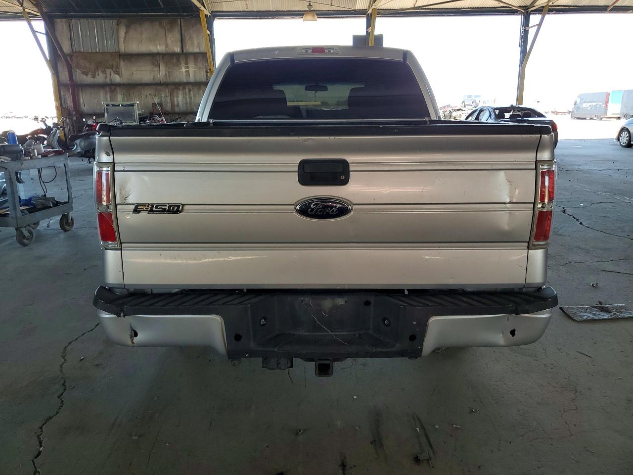 2010 Ford F150 Supercrew Silver vin: 1FTEW1C84AFA89839