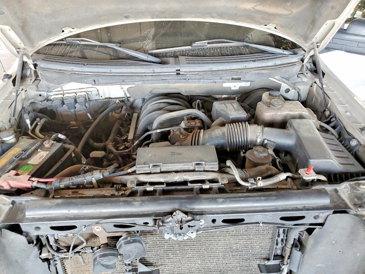 2010 Ford F150 Supercrew Silver vin: 1FTEW1C84AFA89839