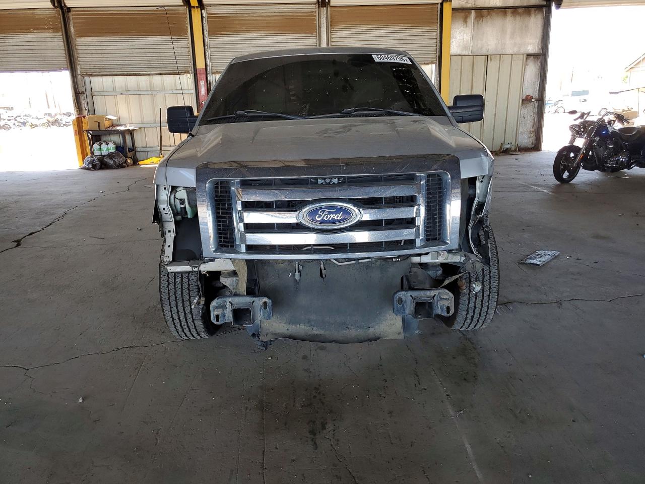2010 Ford F150 Supercrew Silver vin: 1FTEW1C84AFA89839