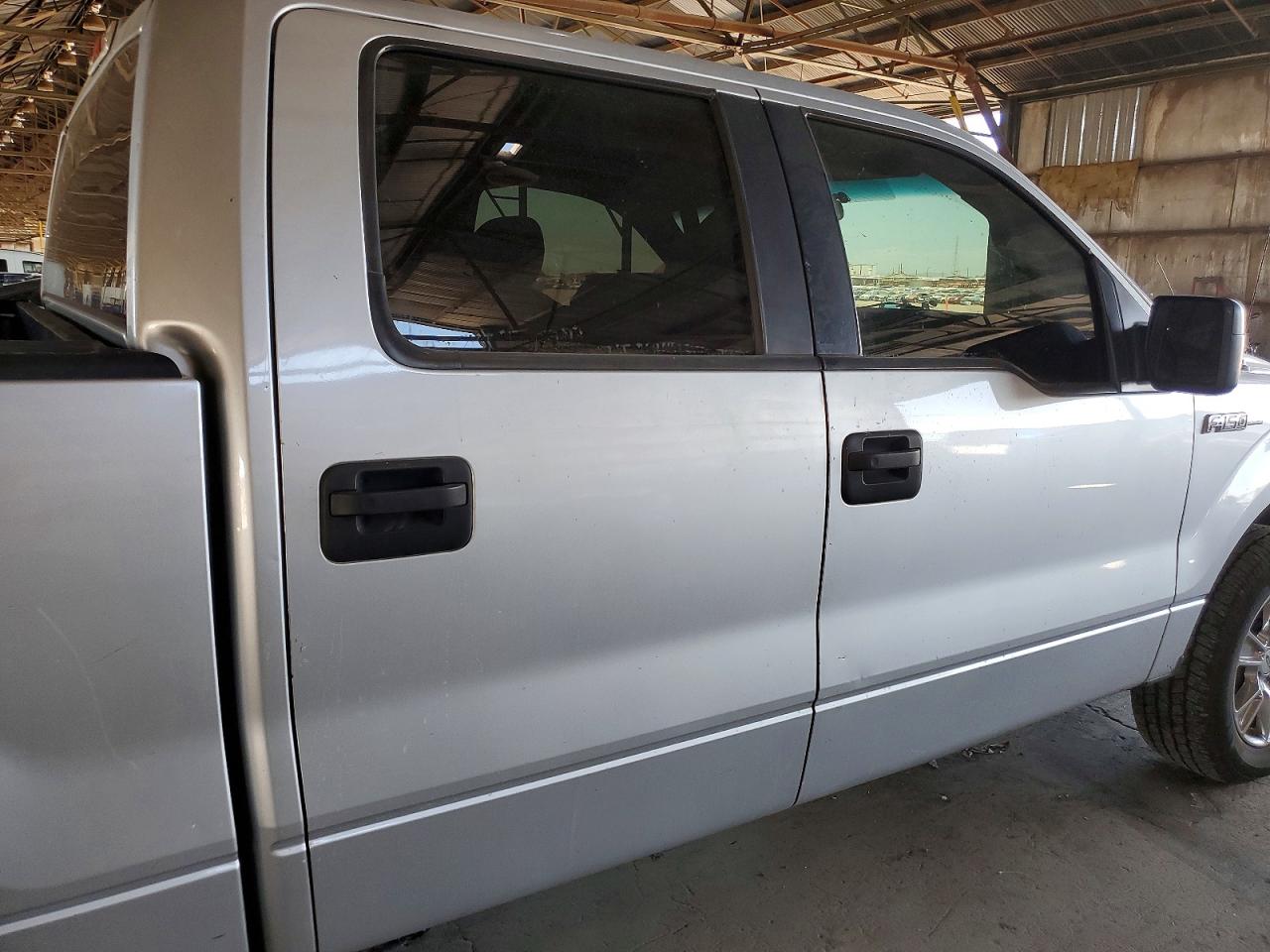 2010 Ford F150 Supercrew Silver vin: 1FTEW1C84AFA89839