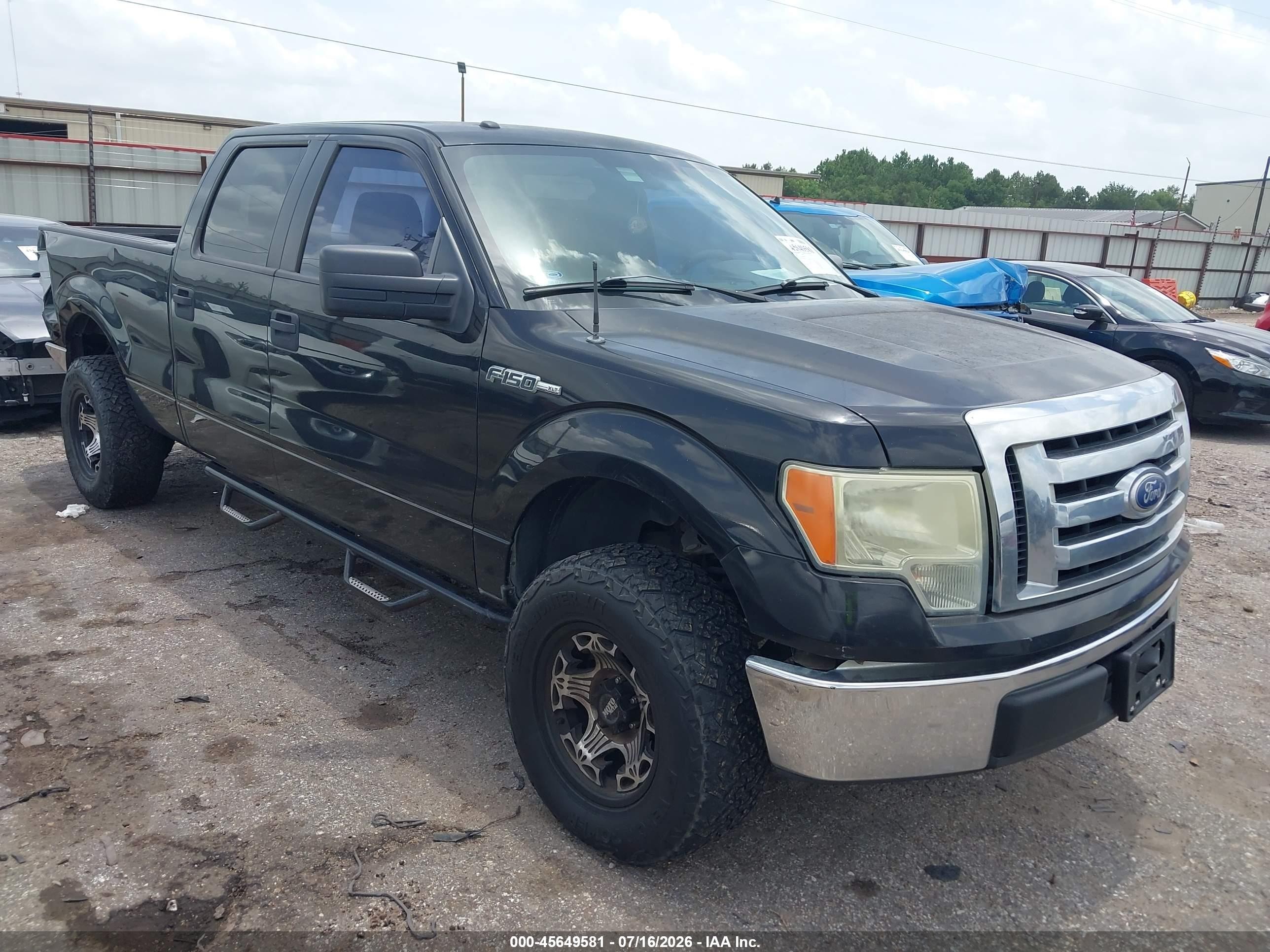 2010 Ford F-150 Fx2 Sport/xl/xlt Черный vin: 1FTEW1C84AKE25741