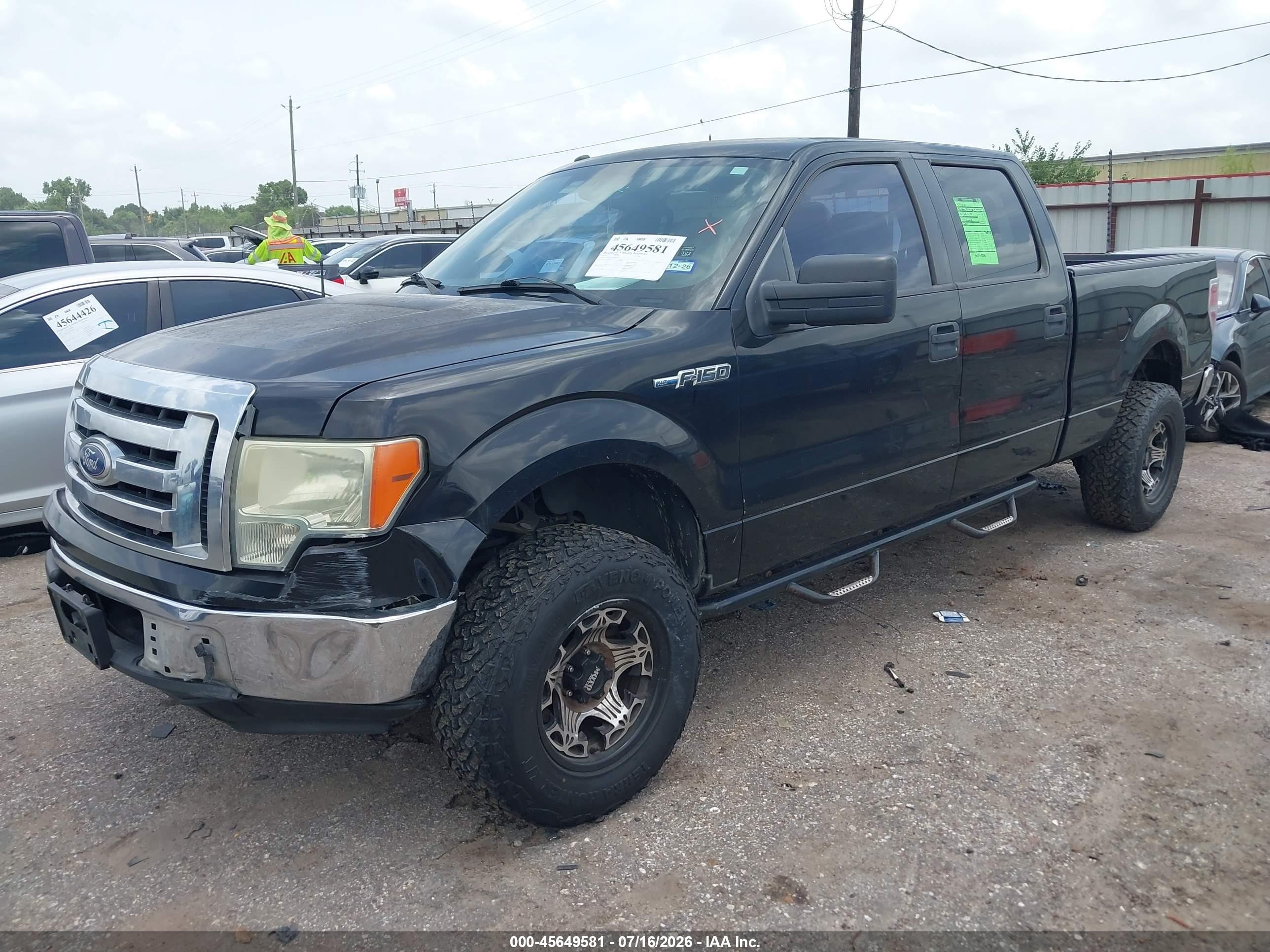 2010 Ford F-150 Fx2 Sport/xl/xlt Черный vin: 1FTEW1C84AKE25741