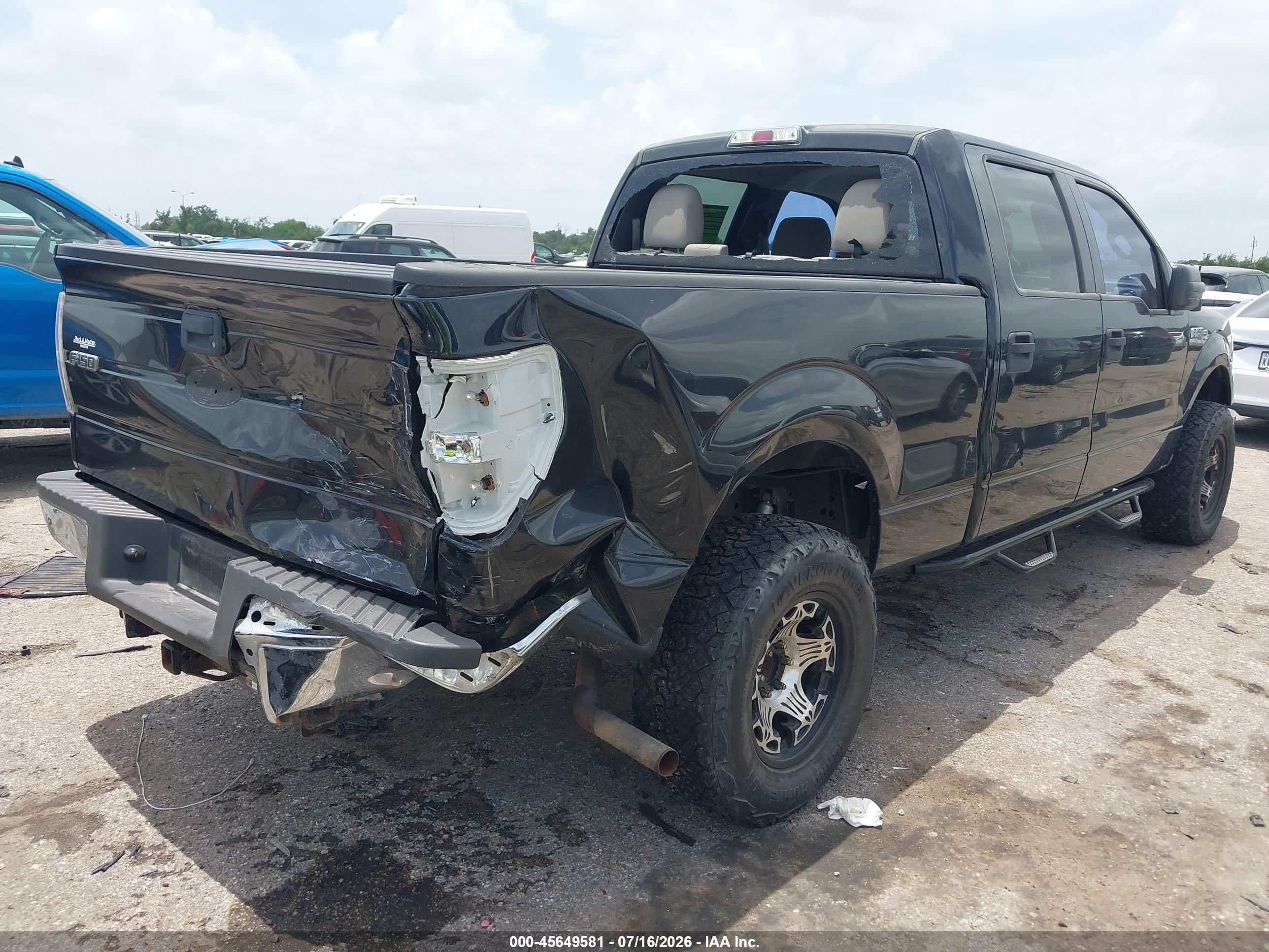 2010 Ford F-150 Fx2 Sport/xl/xlt Черный vin: 1FTEW1C84AKE25741