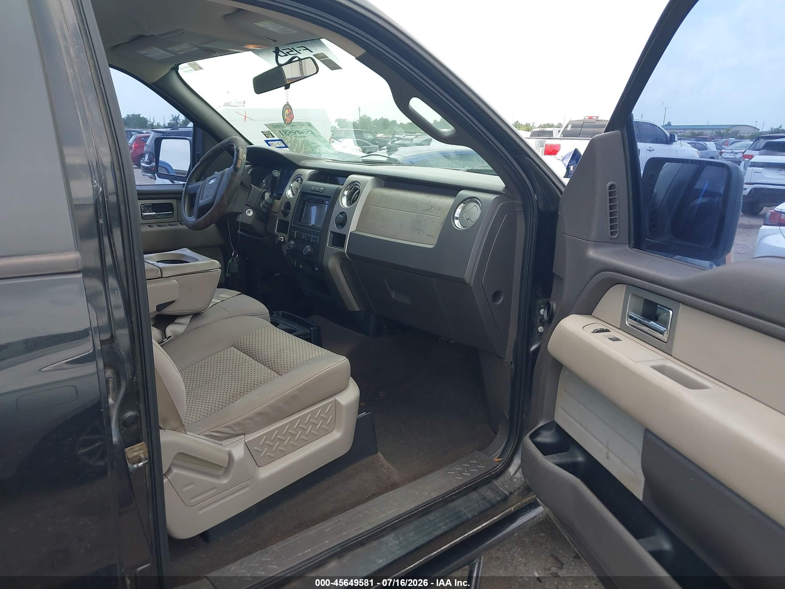 2010 Ford F-150 Fx2 Sport/xl/xlt Черный vin: 1FTEW1C84AKE25741