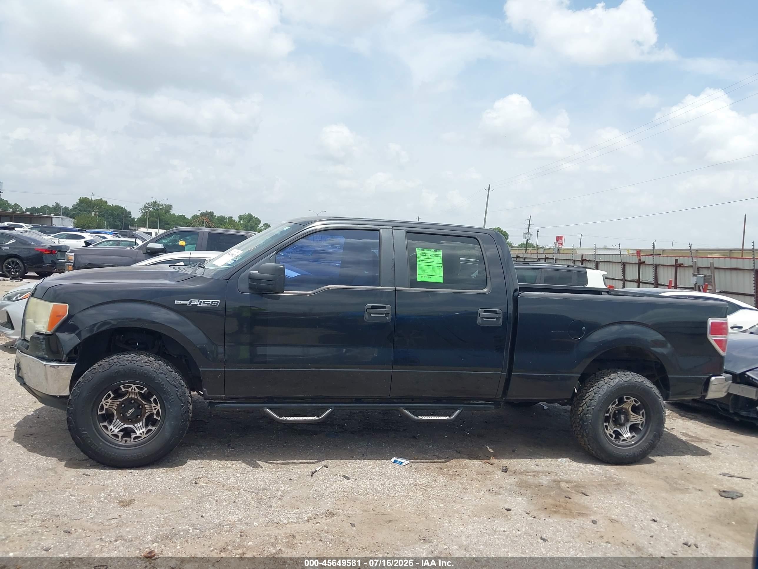 2010 Ford F-150 Fx2 Sport/xl/xlt Черный vin: 1FTEW1C84AKE25741