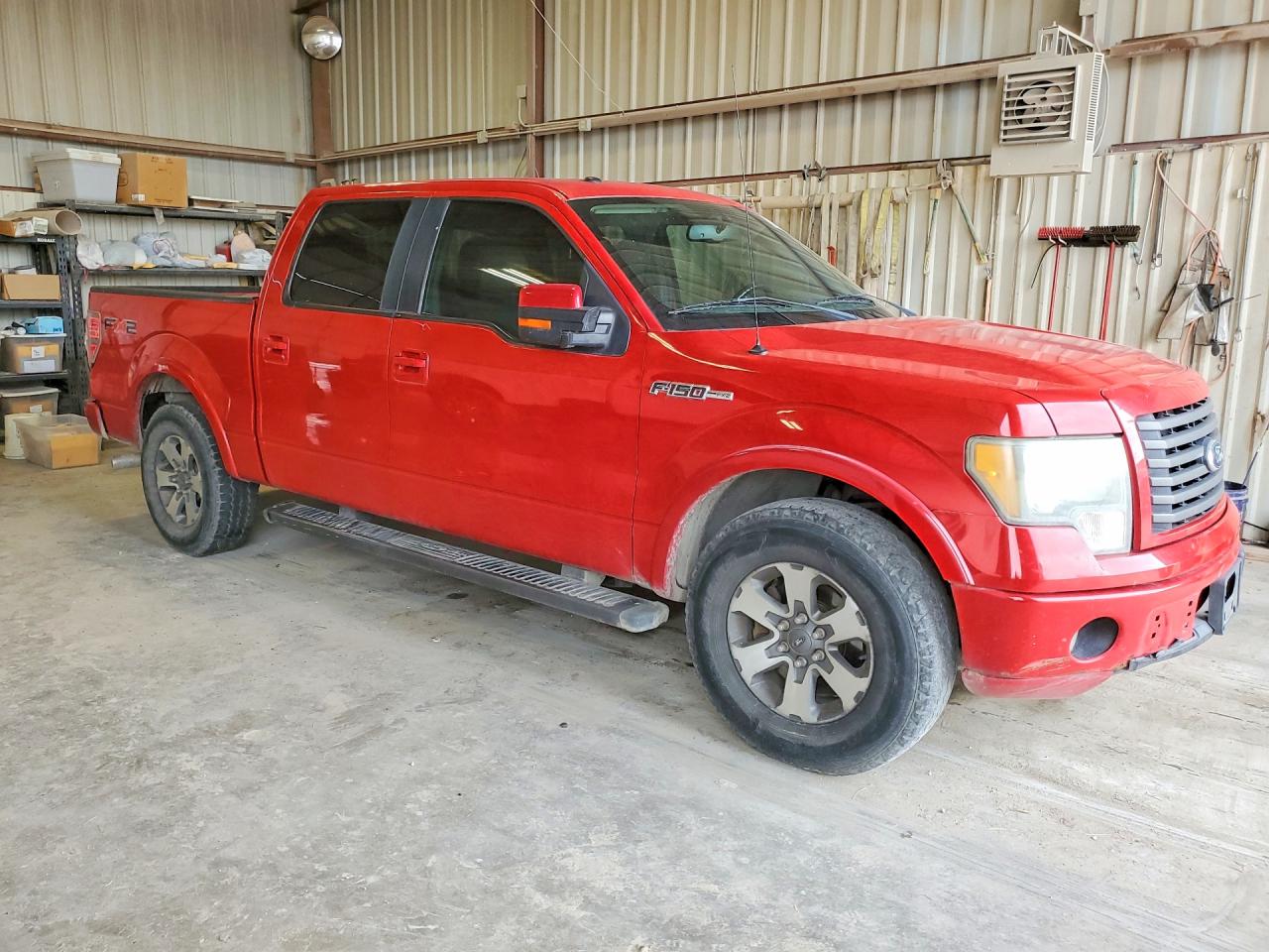 2010 Ford F150 Supercrew Red vin: 1FTEW1C84AKE63681