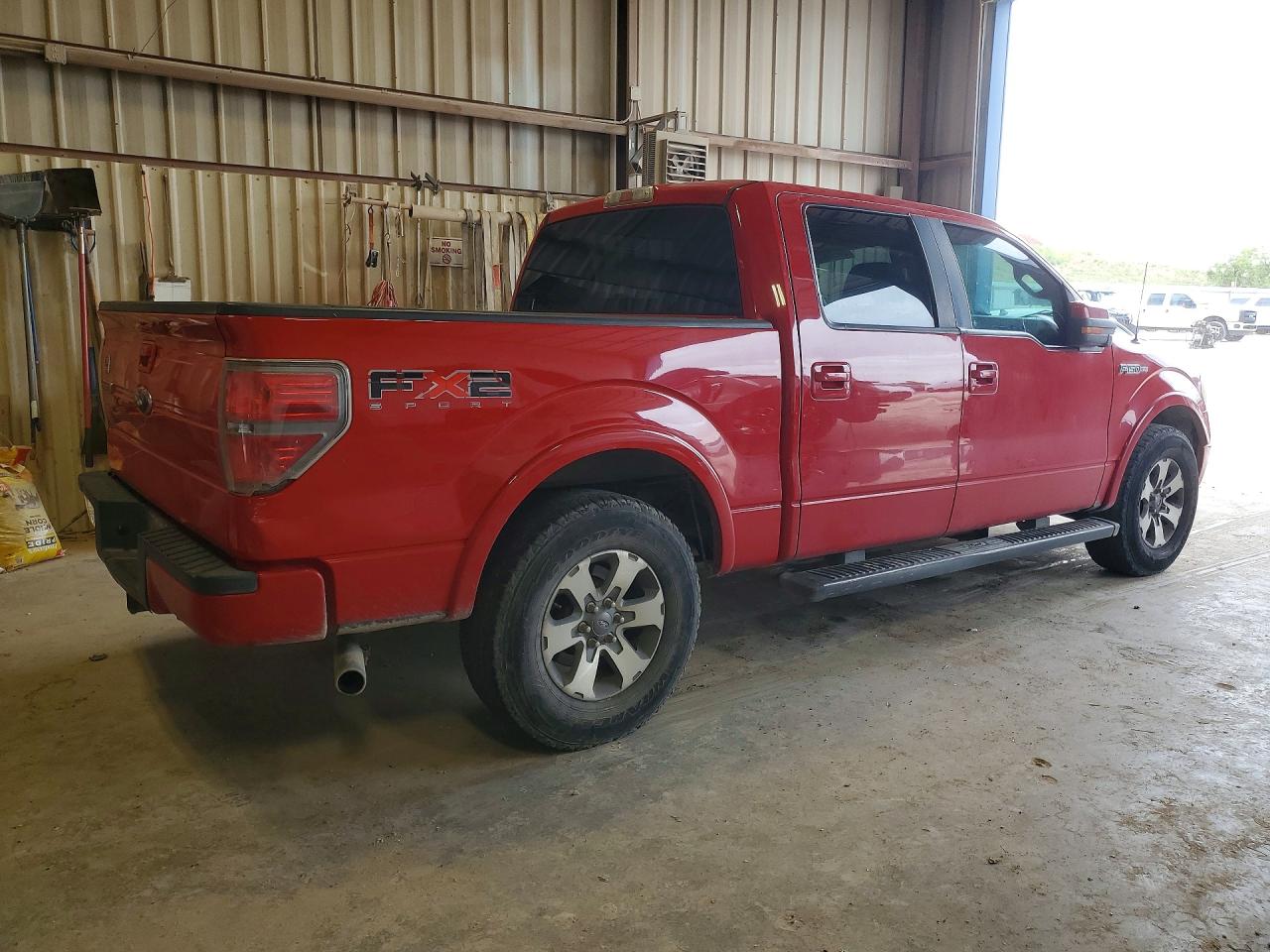 2010 Ford F150 Supercrew Red vin: 1FTEW1C84AKE63681