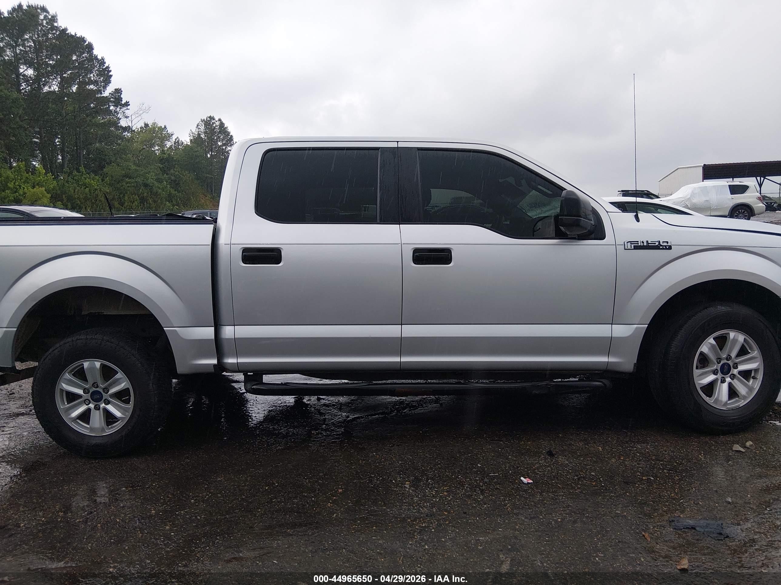 2016 Ford F-150 Xlt Silver vin: 1FTEW1C84GFA16978