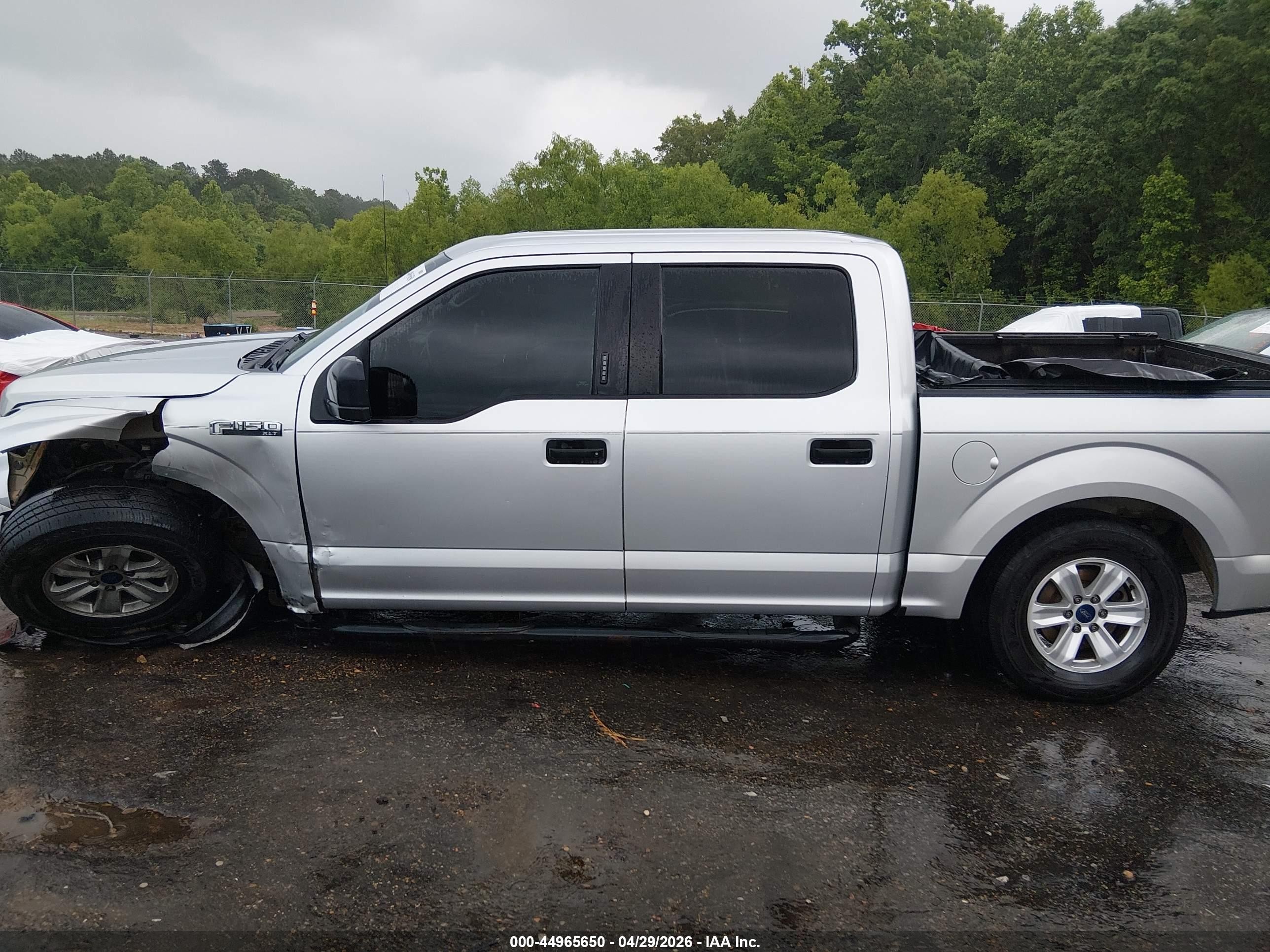 2016 Ford F-150 Xlt Silver vin: 1FTEW1C84GFA16978
