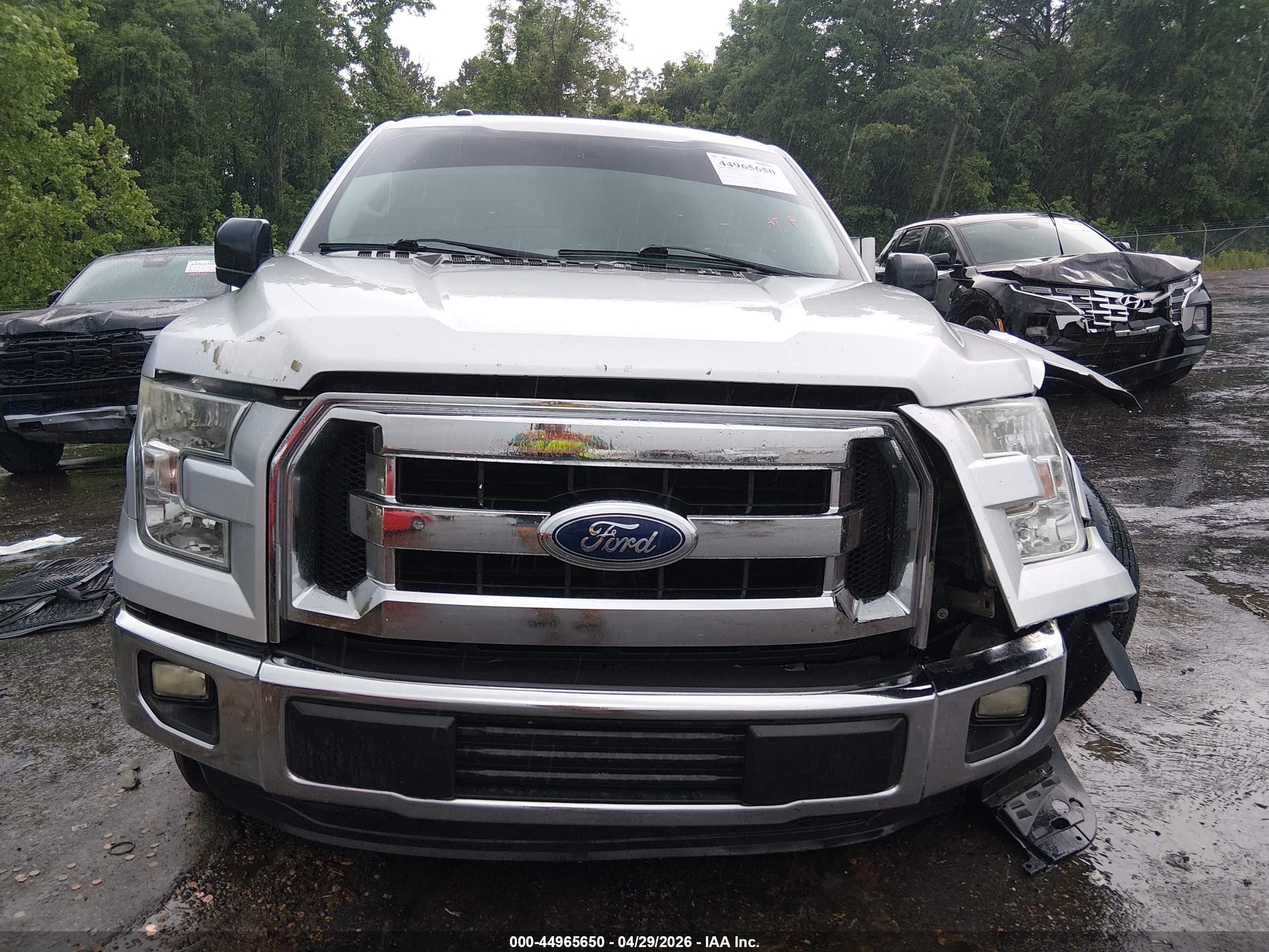 2016 Ford F-150 Xlt Silver vin: 1FTEW1C84GFA16978