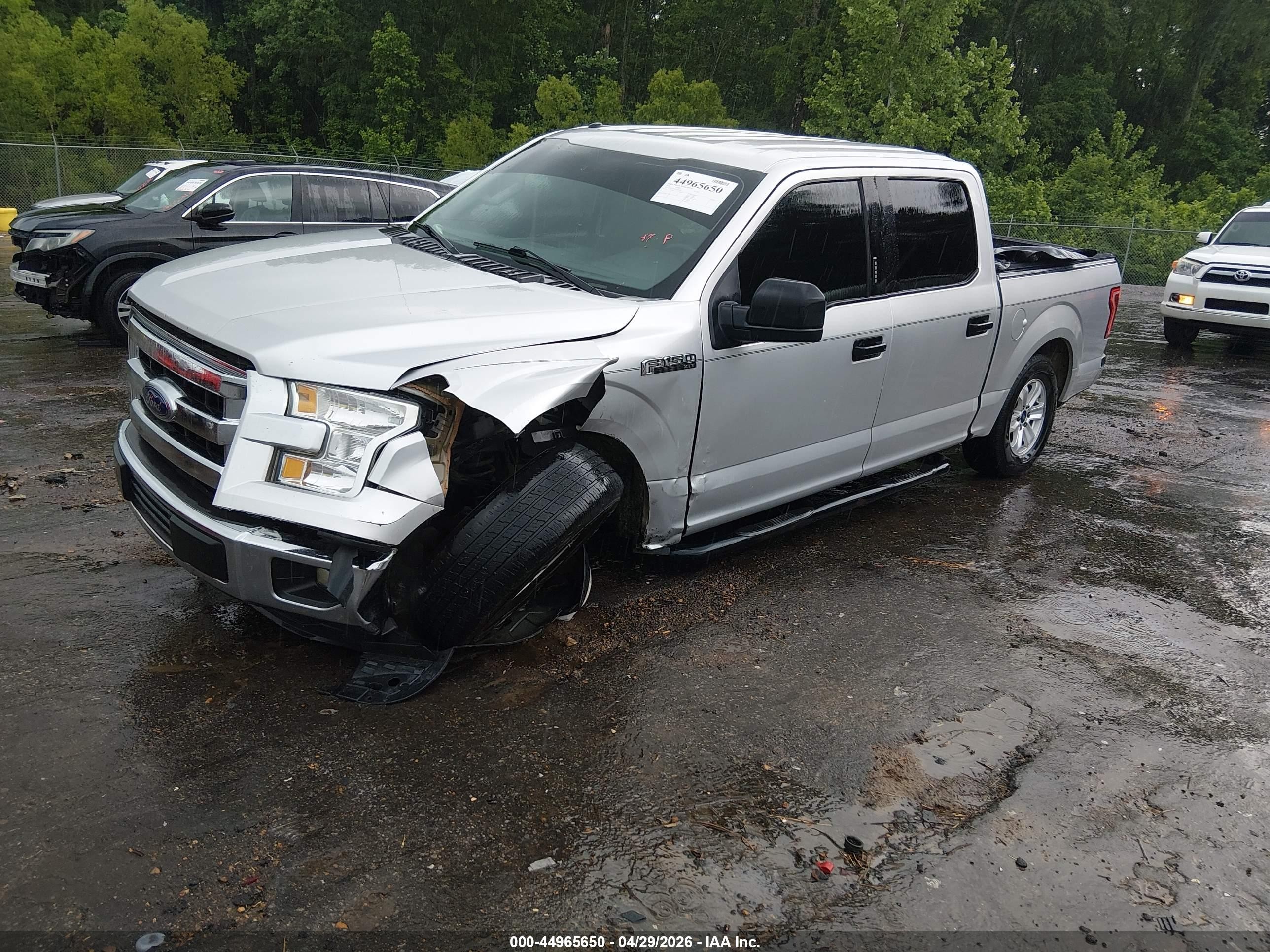 2016 Ford F-150 Xlt Silver vin: 1FTEW1C84GFA16978