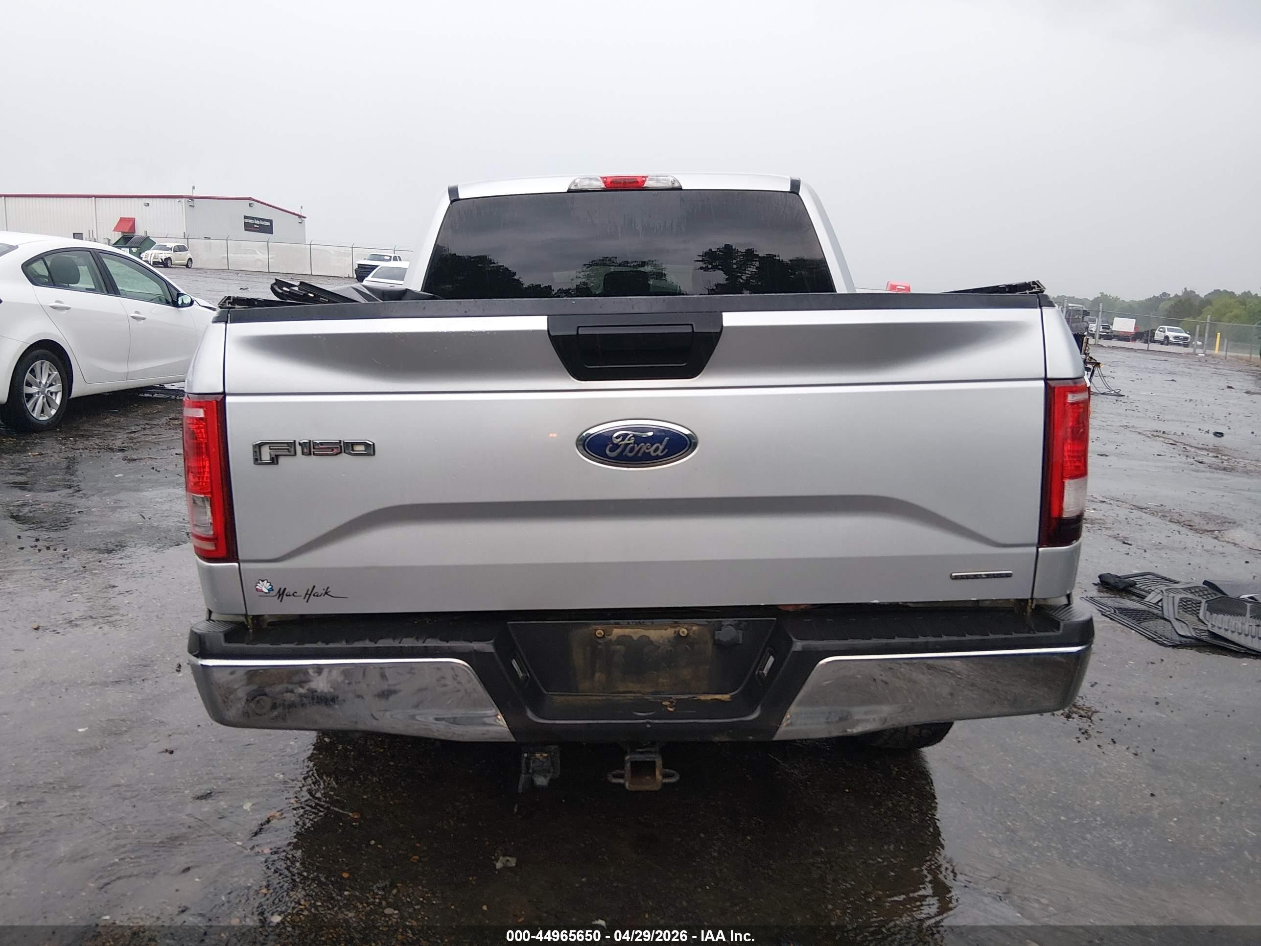 2016 Ford F-150 Xlt Silver vin: 1FTEW1C84GFA16978