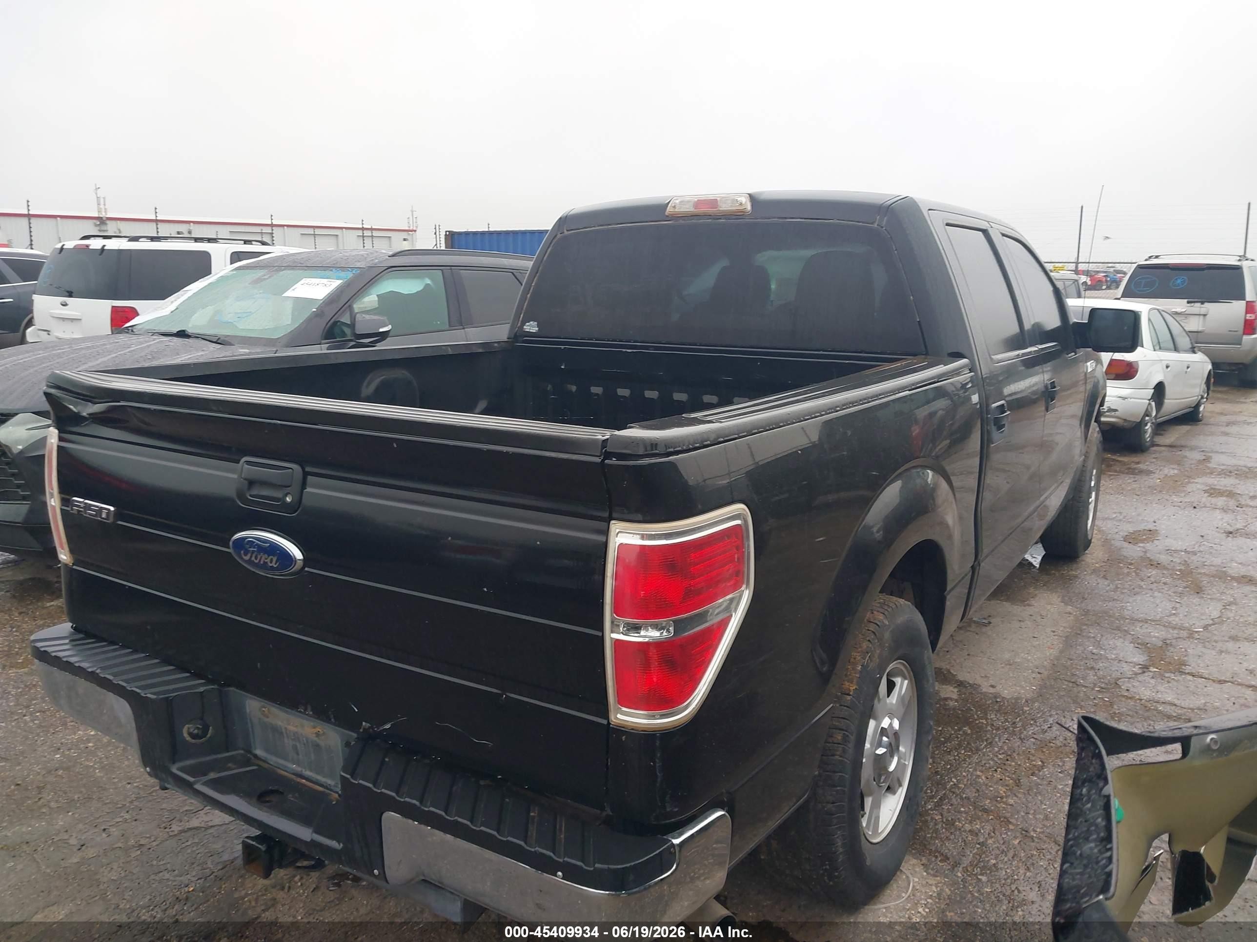 2010 Ford F-150 Fx2 Sport/xl/xlt Черный vin: 1FTEW1C85AFA61242