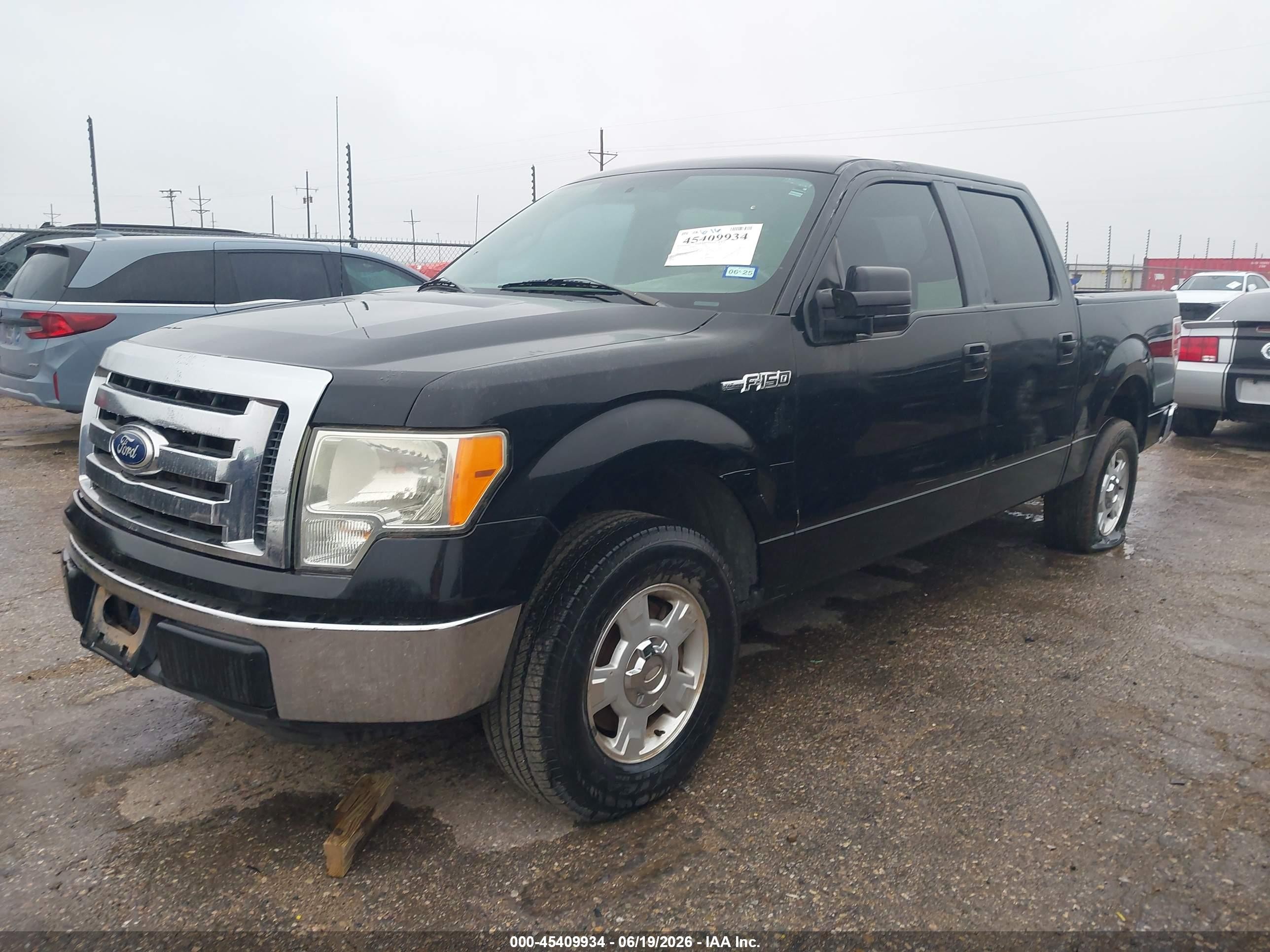 2010 Ford F-150 Fx2 Sport/xl/xlt Черный vin: 1FTEW1C85AFA61242