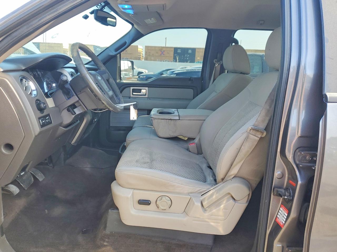 2010 Ford F150 Supercrew Gray vin: 1FTEW1C85AFB14702