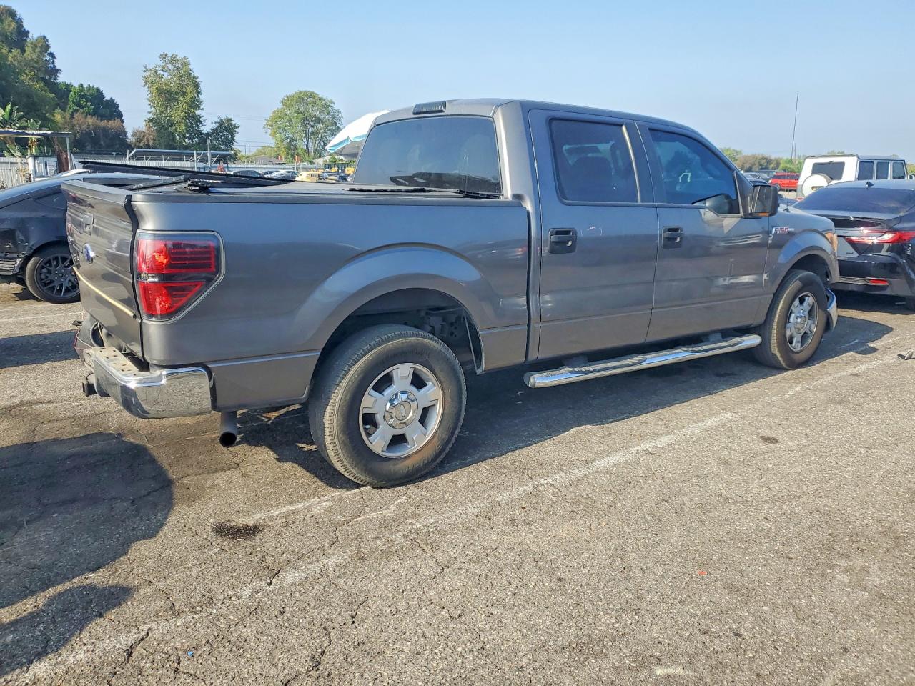 2010 Ford F150 Supercrew Gray vin: 1FTEW1C85AFB14702