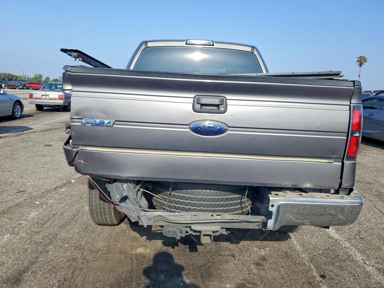2010 Ford F150 Supercrew Gray vin: 1FTEW1C85AFB14702