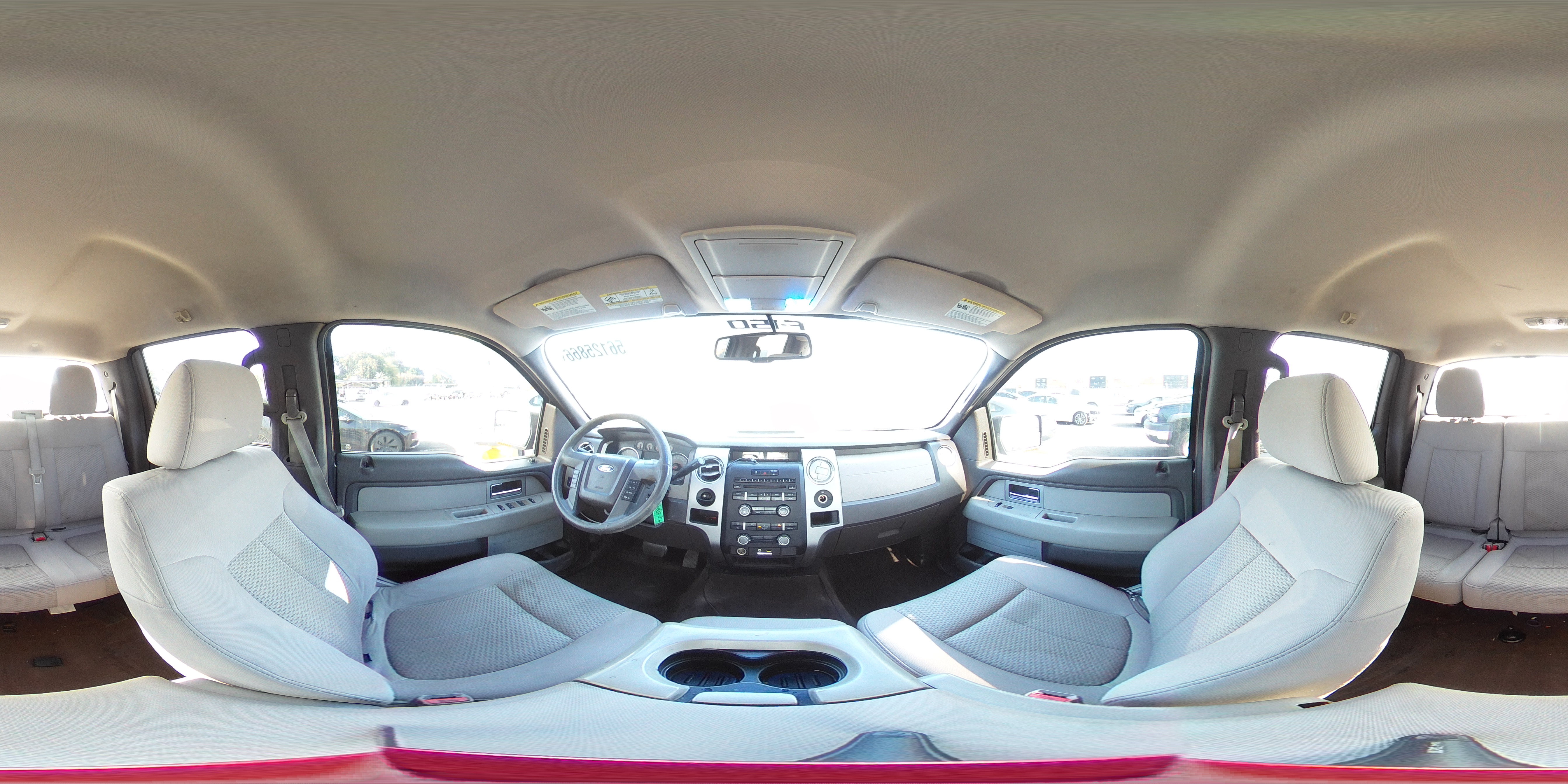 2010 Ford F150 Supercrew Gray vin: 1FTEW1C85AFB14702