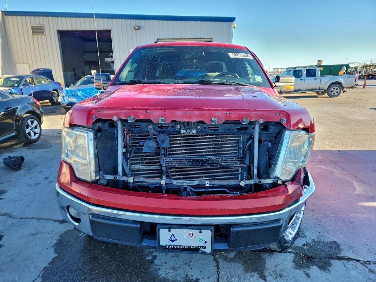 2010 Ford F150 Supercrew Красный vin: 1FTEW1C85AFC27856