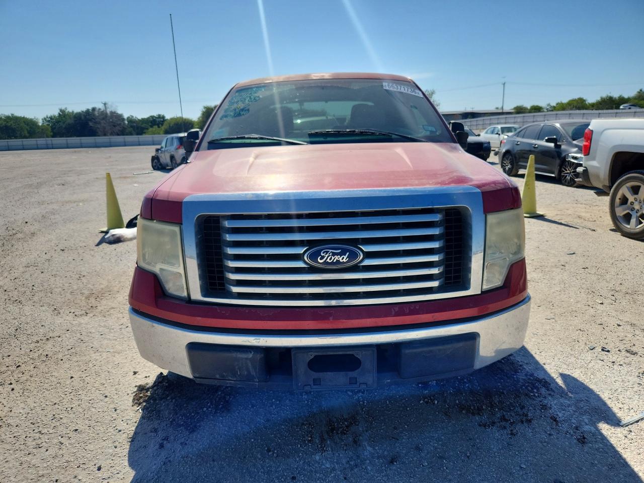 2010 Ford F150 Supercrew Red vin: 1FTEW1C85AKA75746
