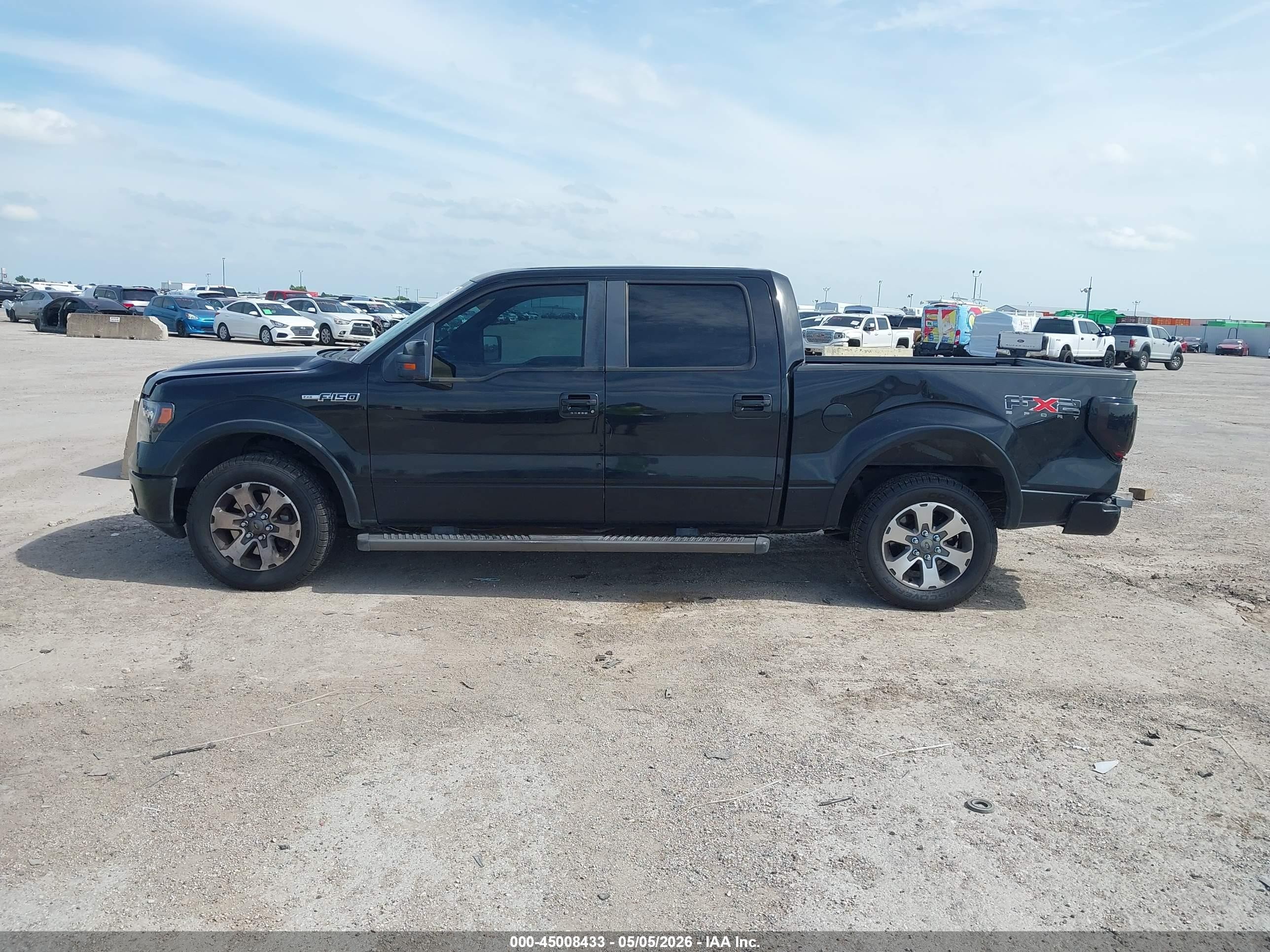 2010 Ford F-150 Fx2 Sport Black vin: 1FTEW1C85AKB47075