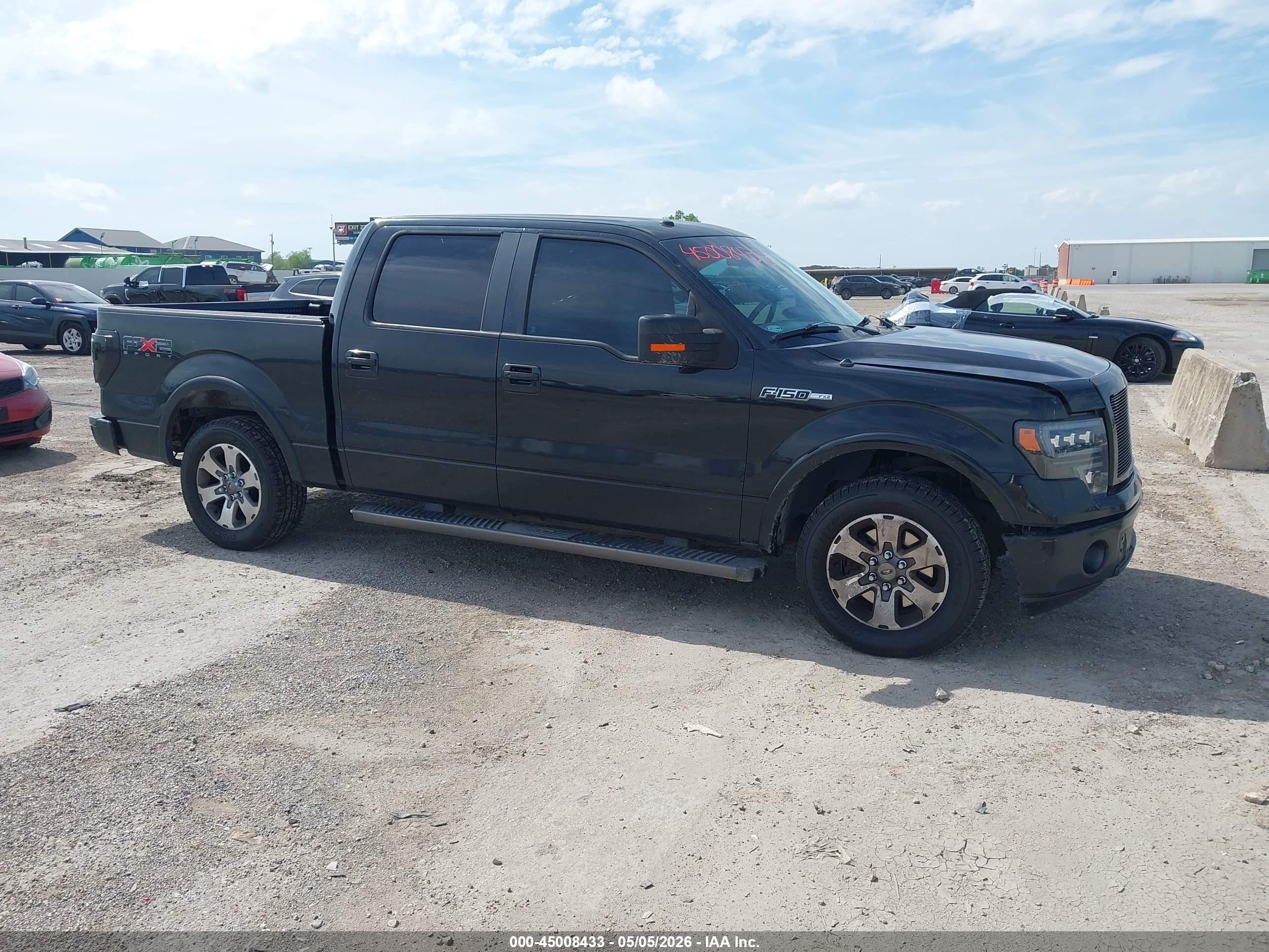 2010 Ford F-150 Fx2 Sport Black vin: 1FTEW1C85AKB47075