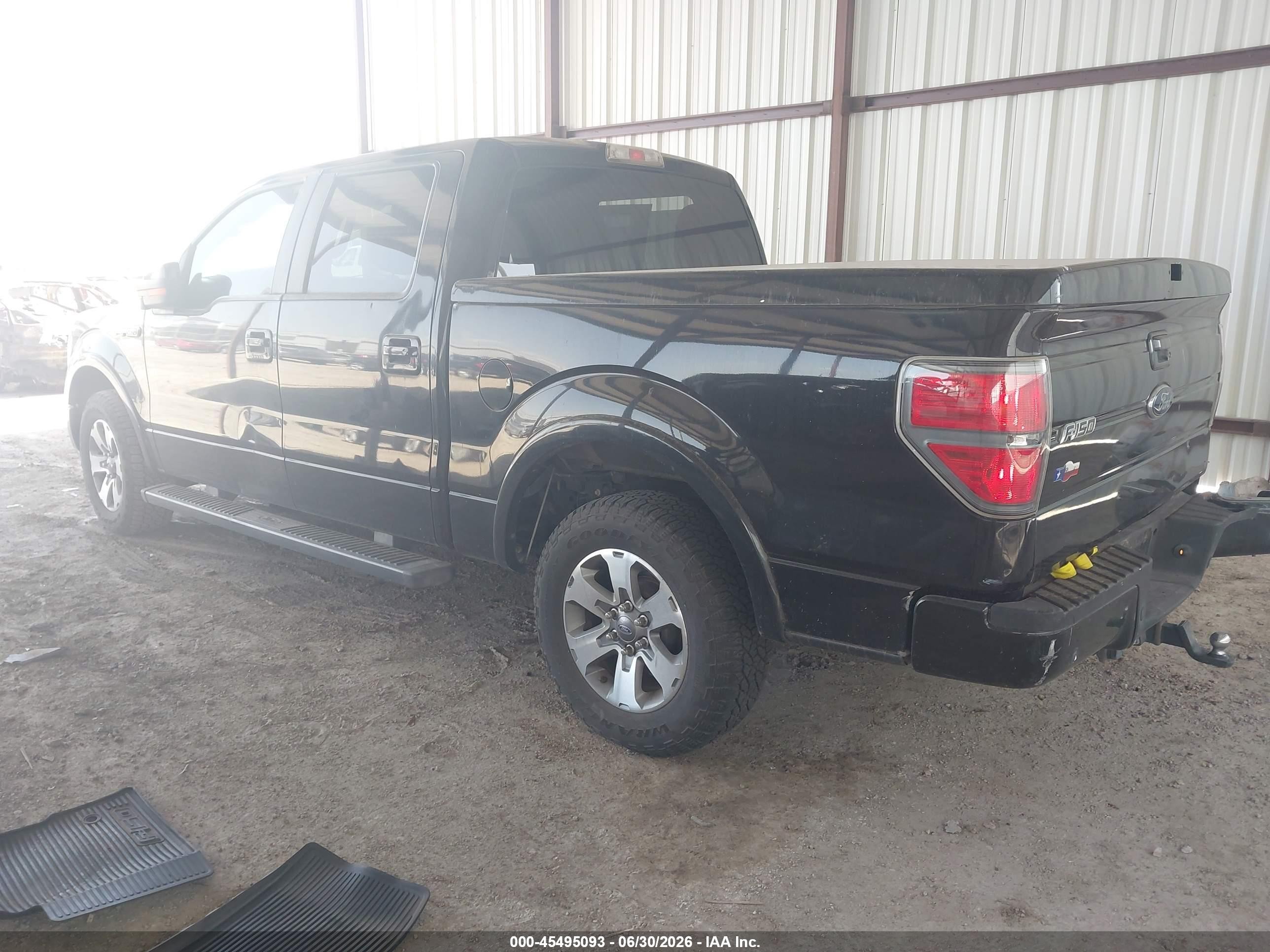 2010 Ford F-150 Fx2 Sport/xl/xlt Черный vin: 1FTEW1C85AKE58053