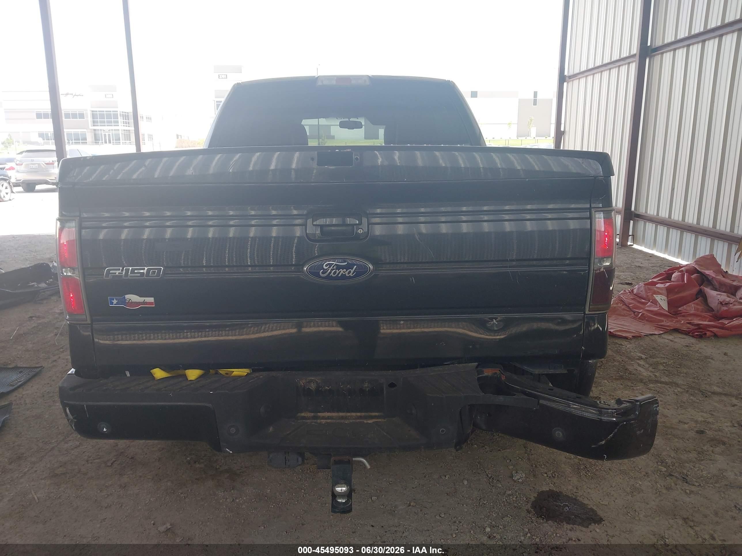 2010 Ford F-150 Fx2 Sport/xl/xlt Черный vin: 1FTEW1C85AKE58053
