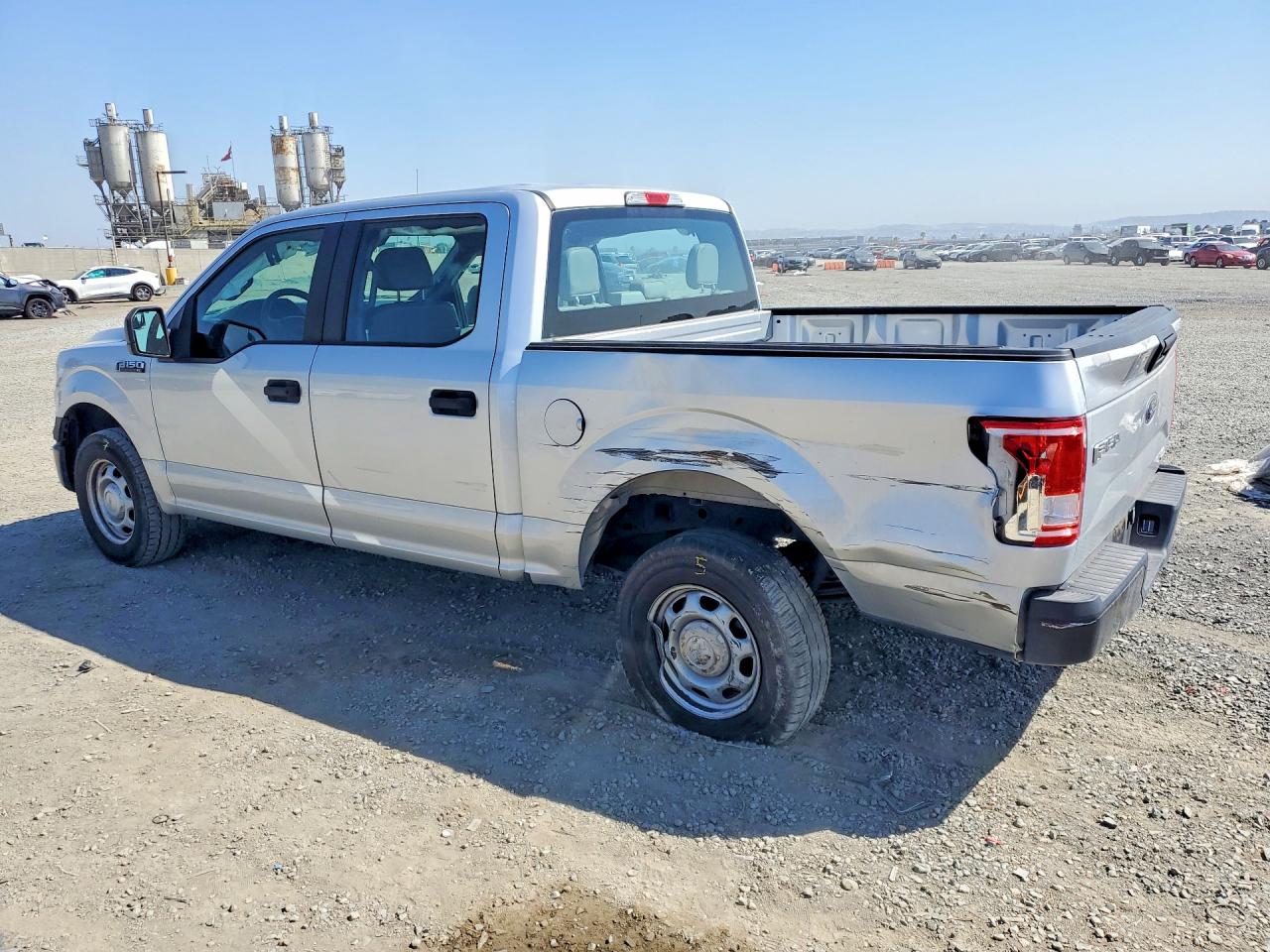 2016 Ford F150 Supercrew Серебряный vin: 1FTEW1C85GKE46266