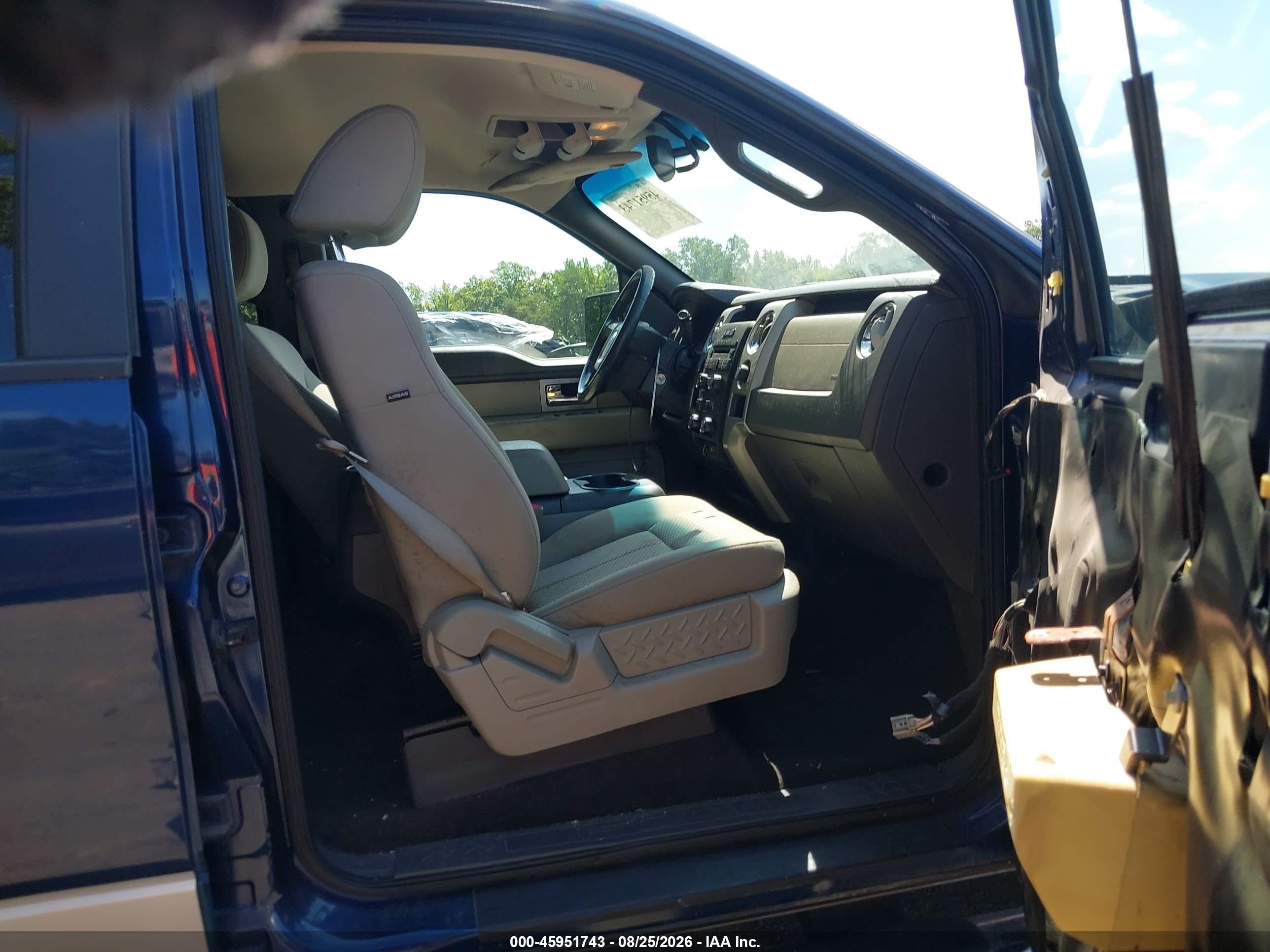 2010 Ford F-150 Fx2 Sport/xl/xlt Blue vin: 1FTEW1C86AFA11434