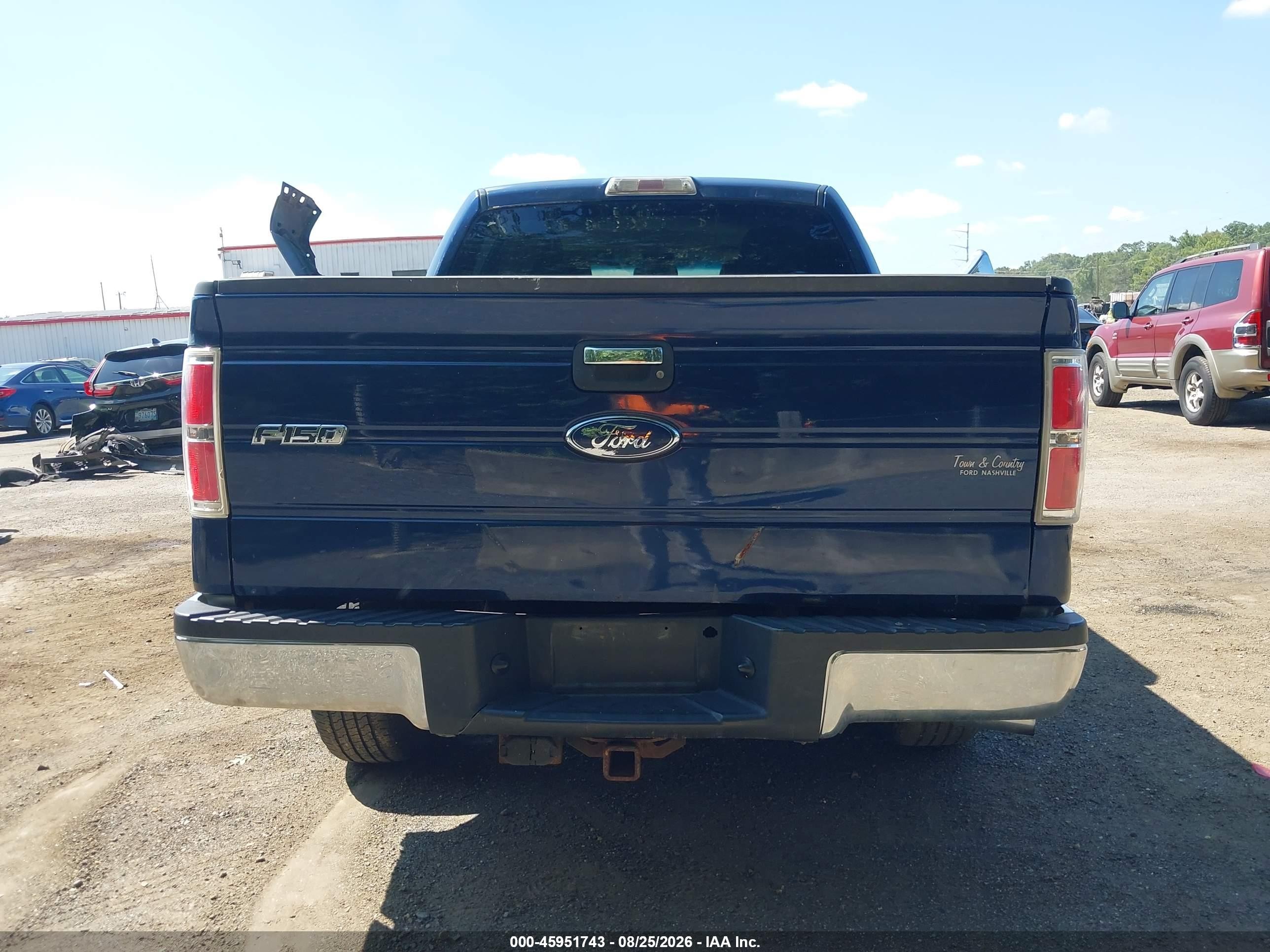 2010 Ford F-150 Fx2 Sport/xl/xlt Blue vin: 1FTEW1C86AFA11434