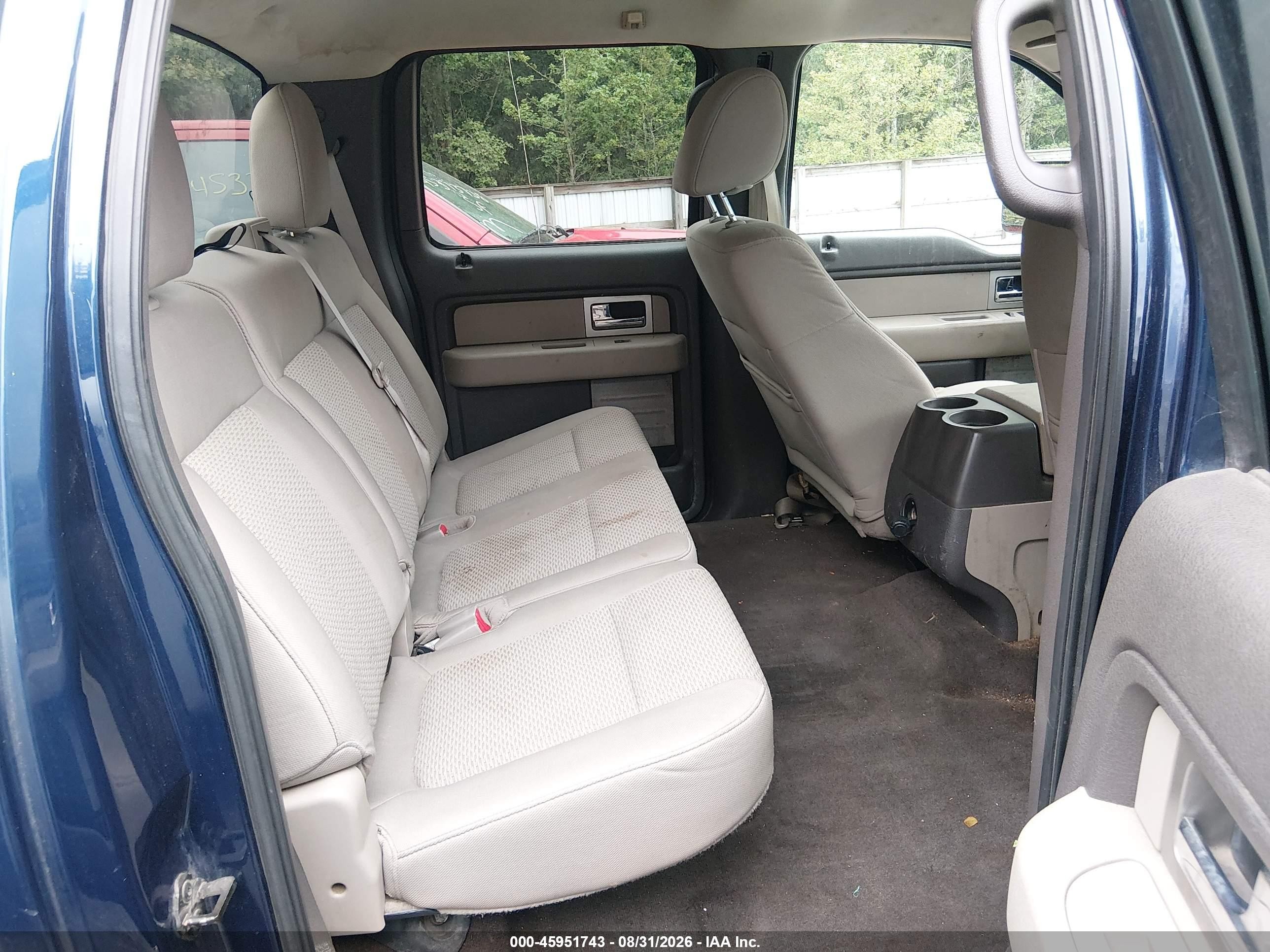 2010 Ford F-150 Fx2 Sport/xl/xlt Blue vin: 1FTEW1C86AFA11434