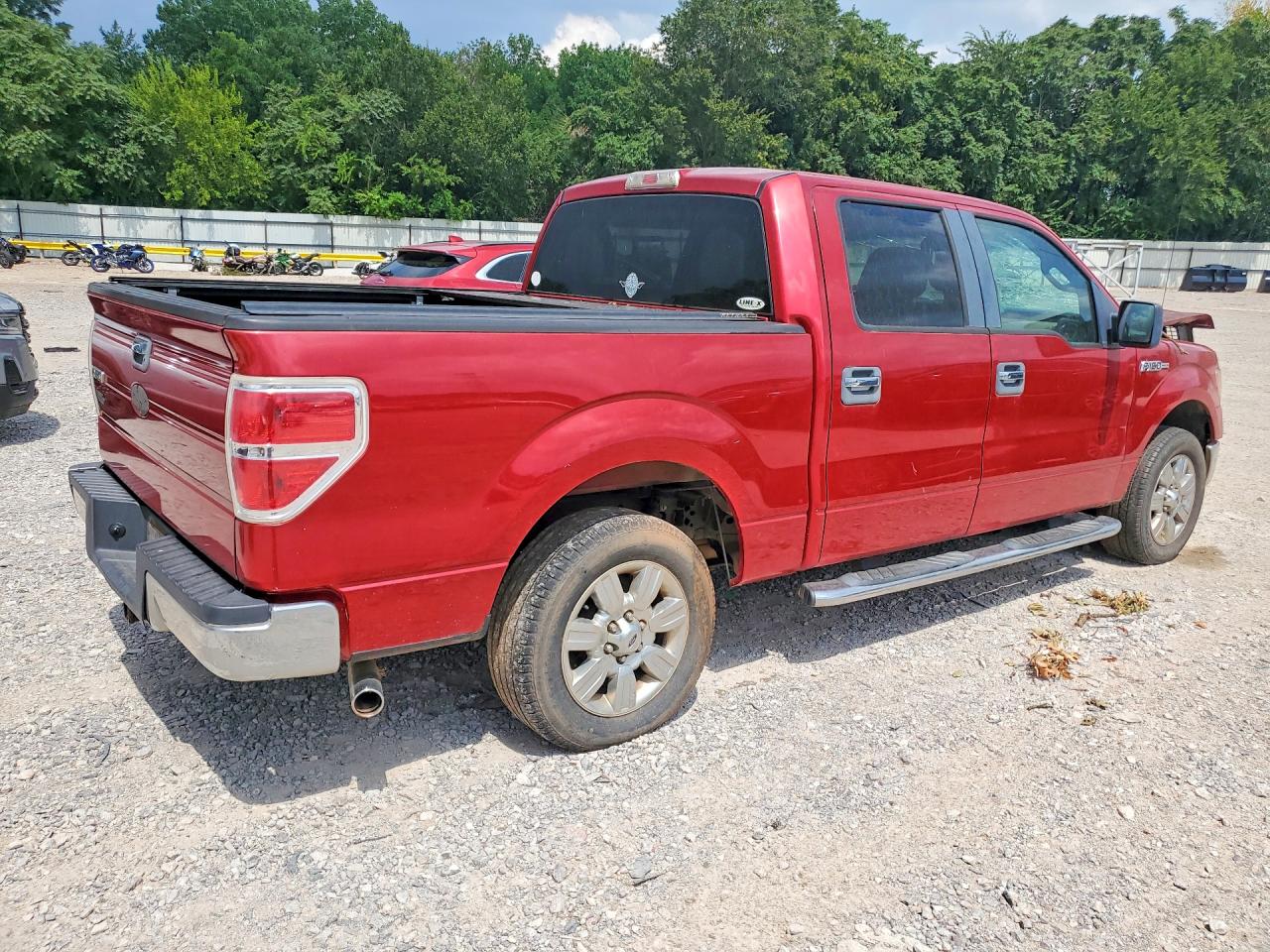 2010 Ford F150 Supercrew Red vin: 1FTEW1C86AFC16297