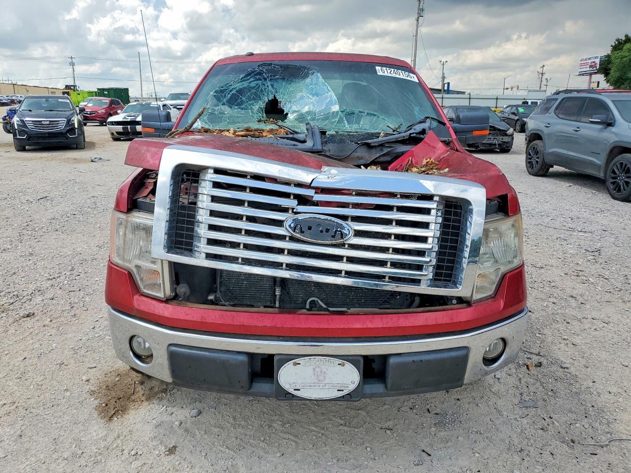 2010 Ford F150 Supercrew Red vin: 1FTEW1C86AFC16297