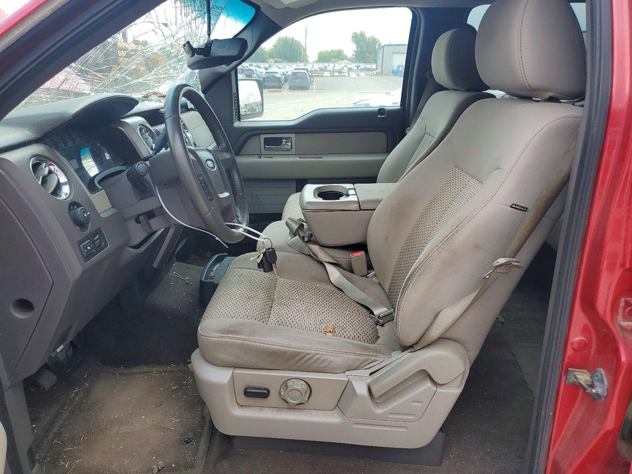 2010 Ford F150 Supercrew Red vin: 1FTEW1C86AFC16297