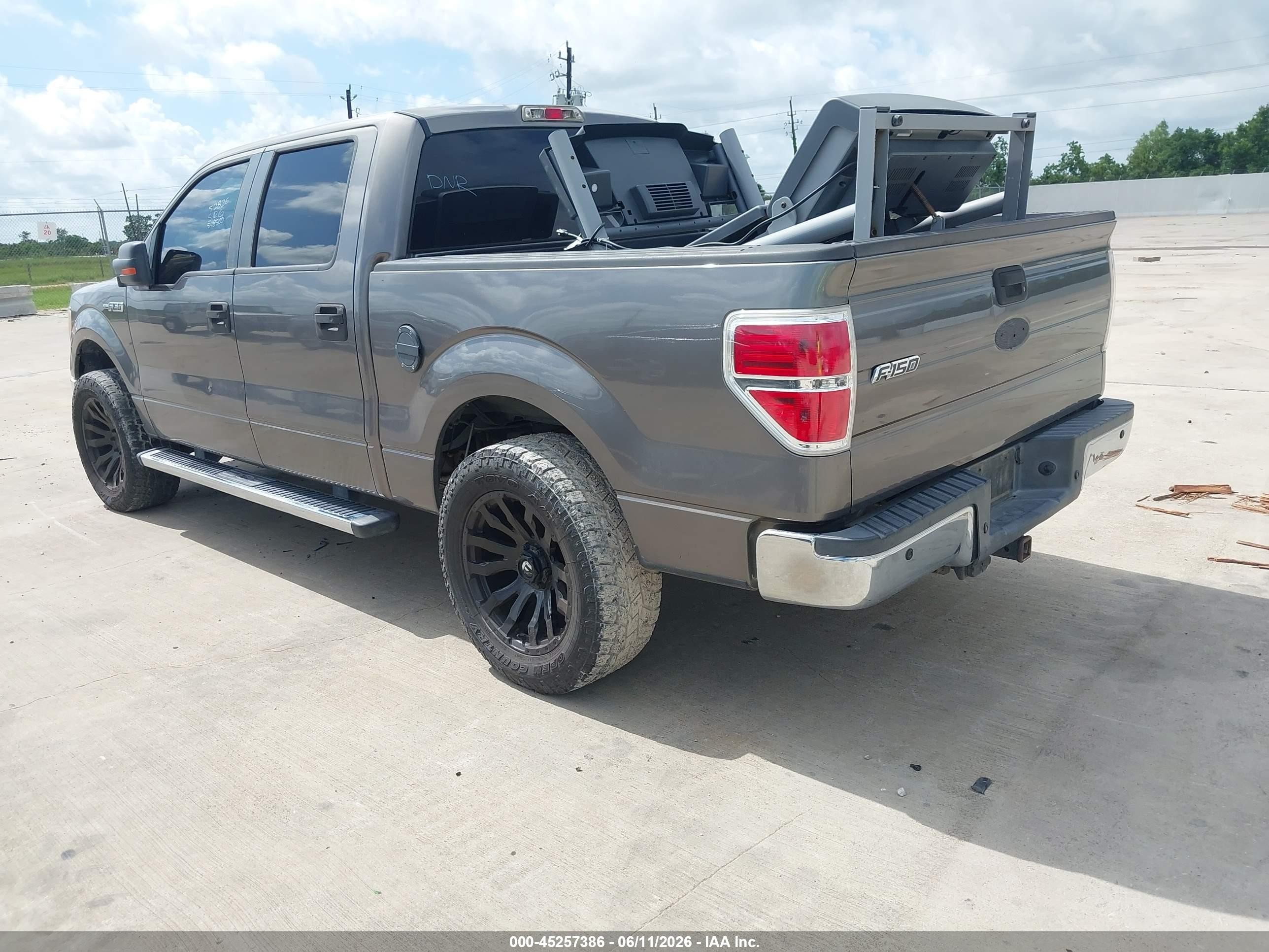 2010 Ford F-150 Fx2 Sport/xl/xlt Gray vin: 1FTEW1C86AFC31320