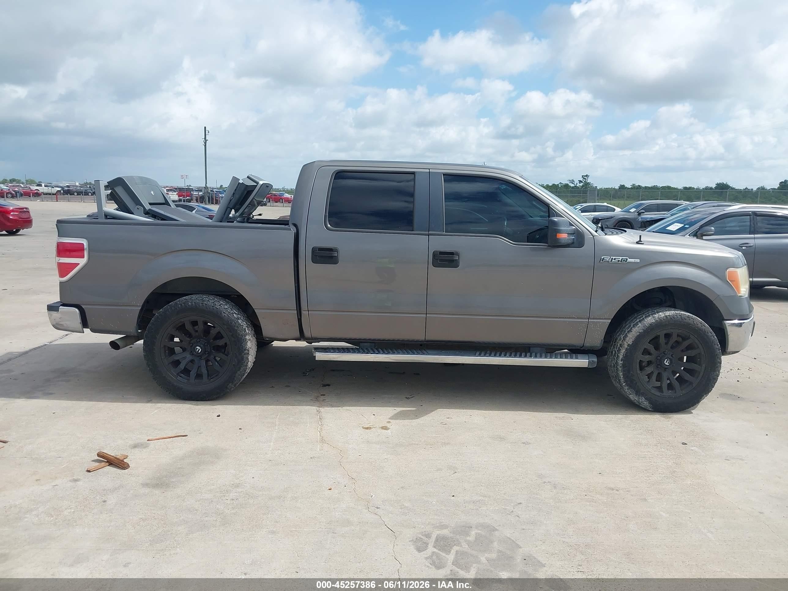 2010 Ford F-150 Fx2 Sport/xl/xlt Gray vin: 1FTEW1C86AFC31320