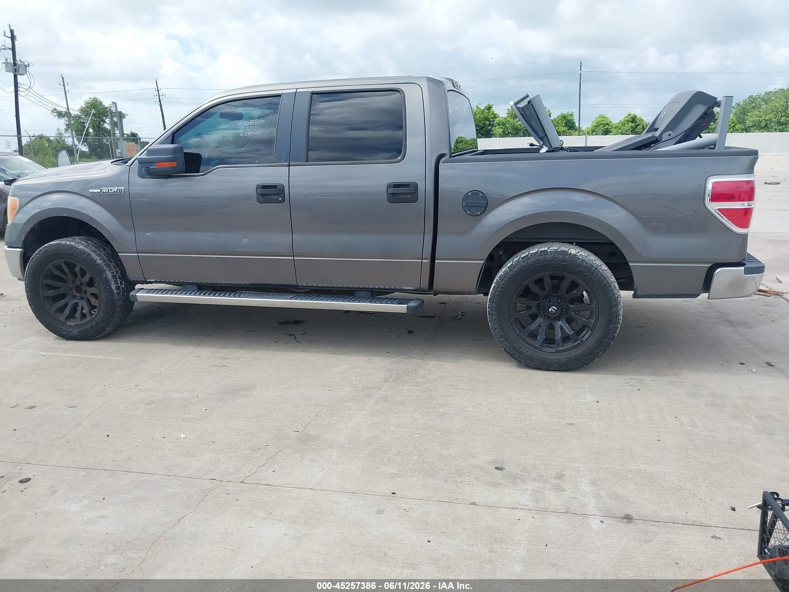 2010 Ford F-150 Fx2 Sport/xl/xlt Gray vin: 1FTEW1C86AFC31320