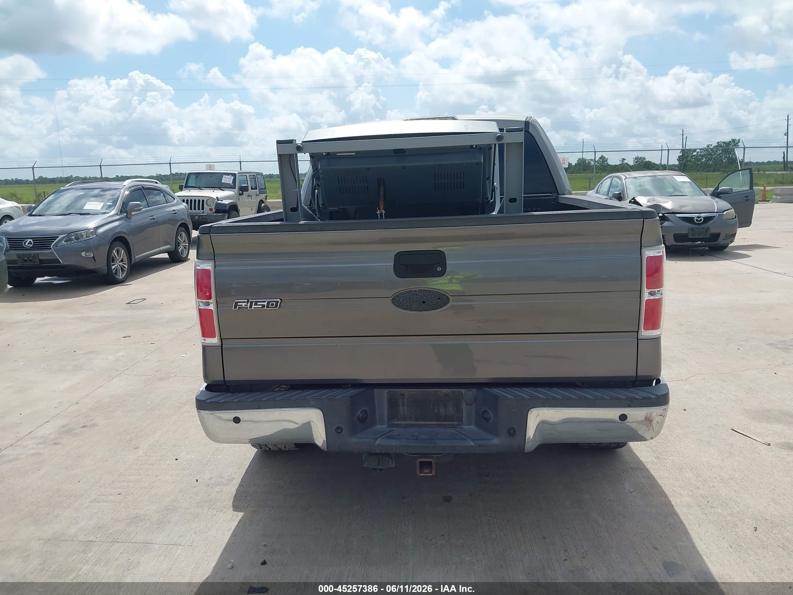 2010 Ford F-150 Fx2 Sport/xl/xlt Gray vin: 1FTEW1C86AFC31320