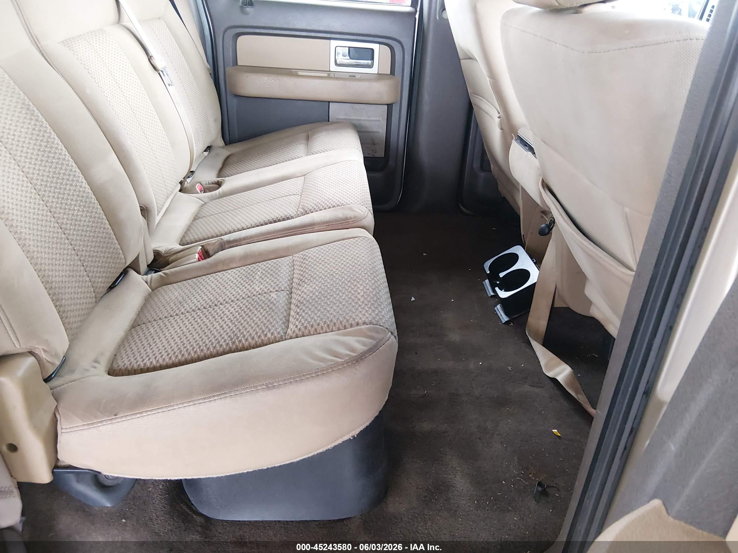 2010 Ford F-150 Fx2 Sport/xl/xlt Tan vin: 1FTEW1C86AFD49996