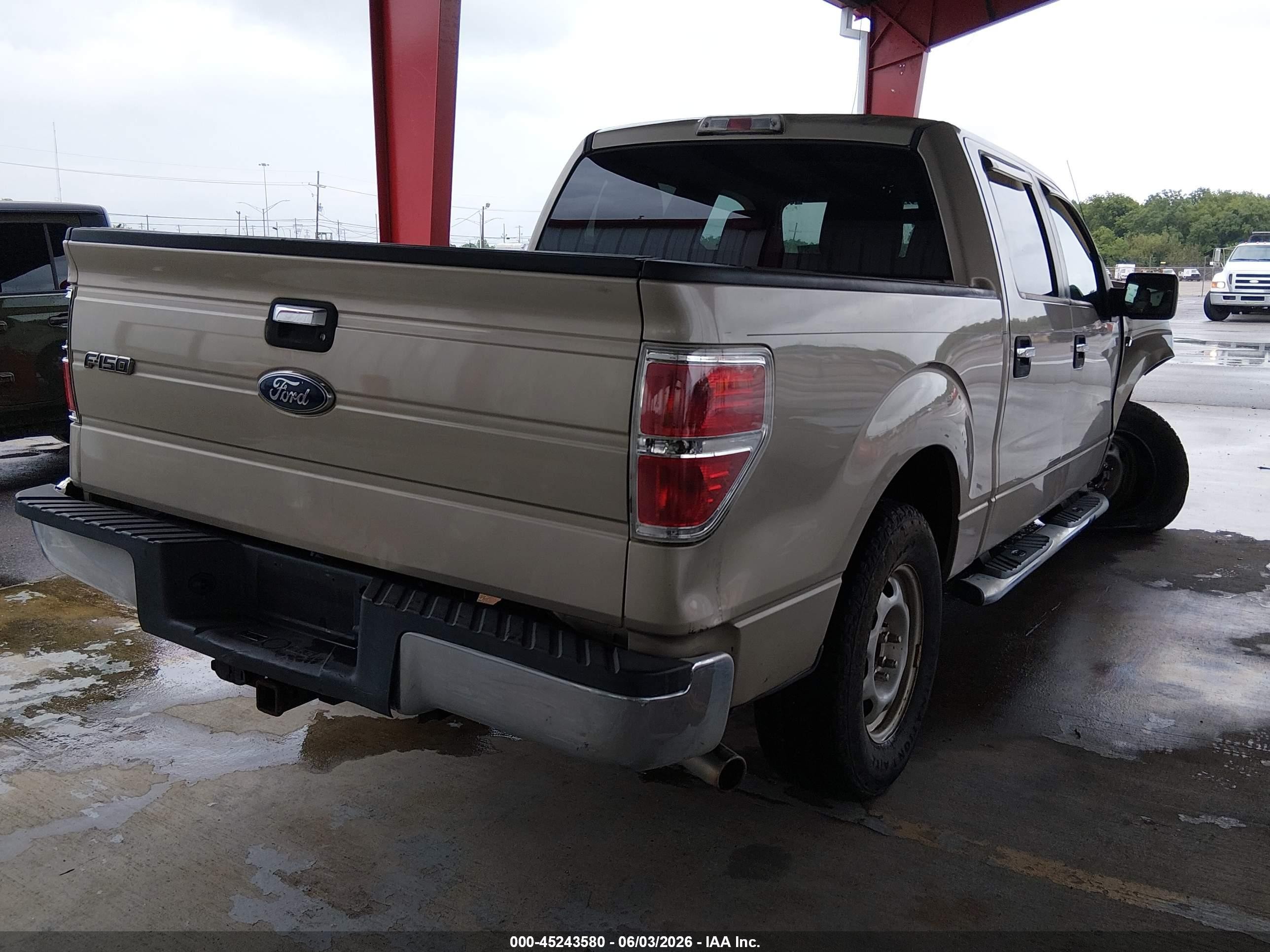 2010 Ford F-150 Fx2 Sport/xl/xlt Tan vin: 1FTEW1C86AFD49996