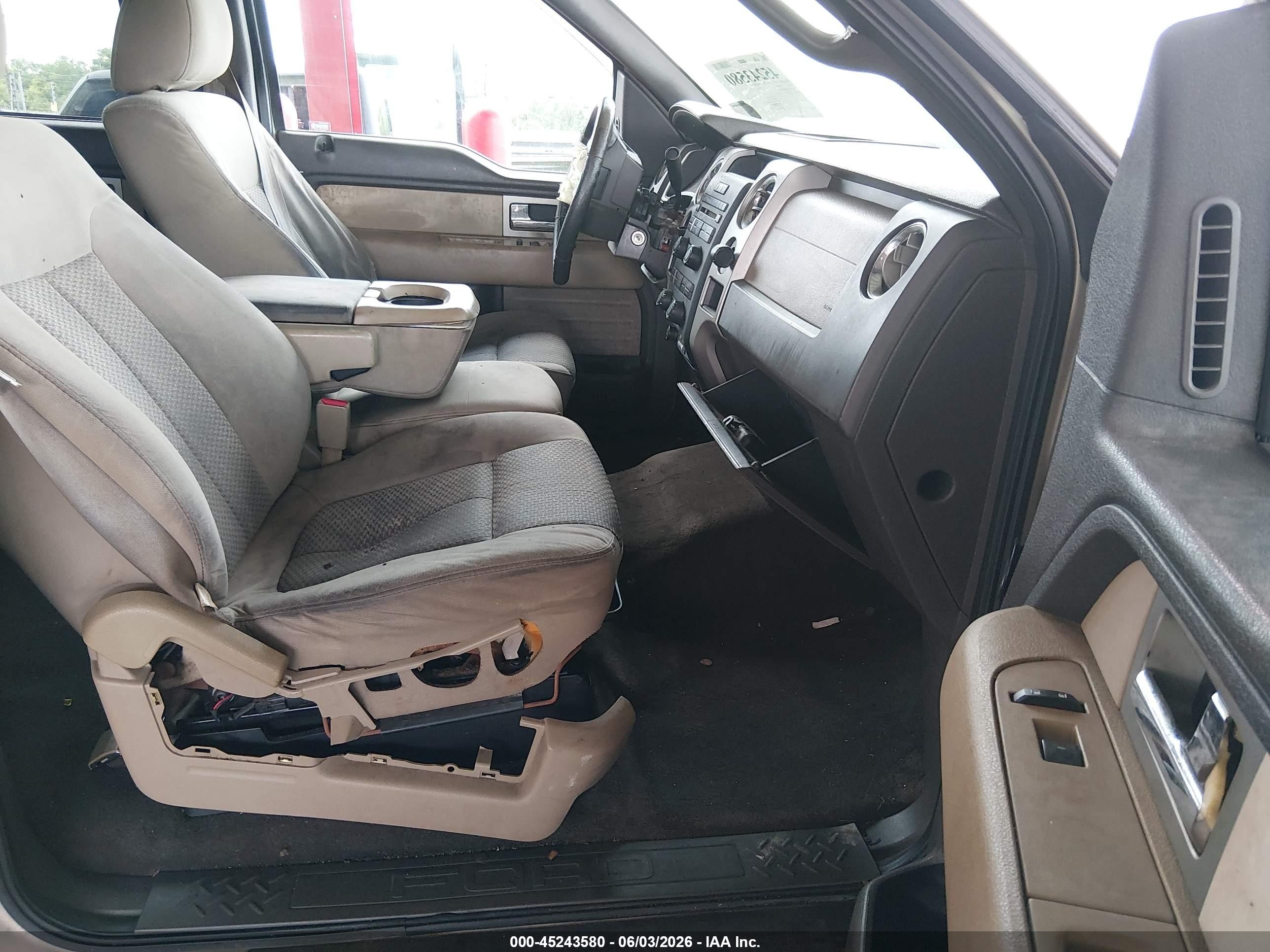 2010 Ford F-150 Fx2 Sport/xl/xlt Tan vin: 1FTEW1C86AFD49996