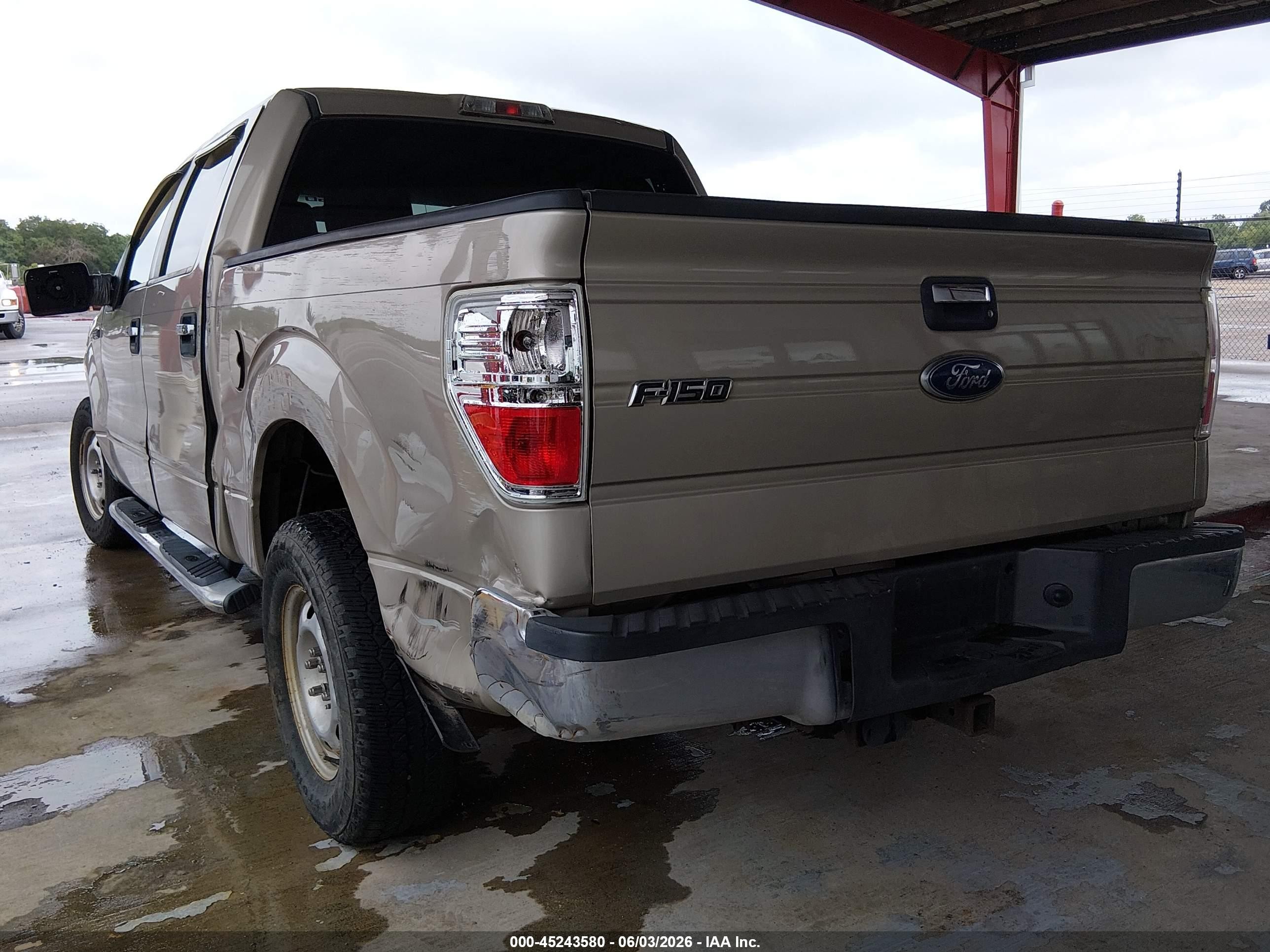 2010 Ford F-150 Fx2 Sport/xl/xlt Tan vin: 1FTEW1C86AFD49996