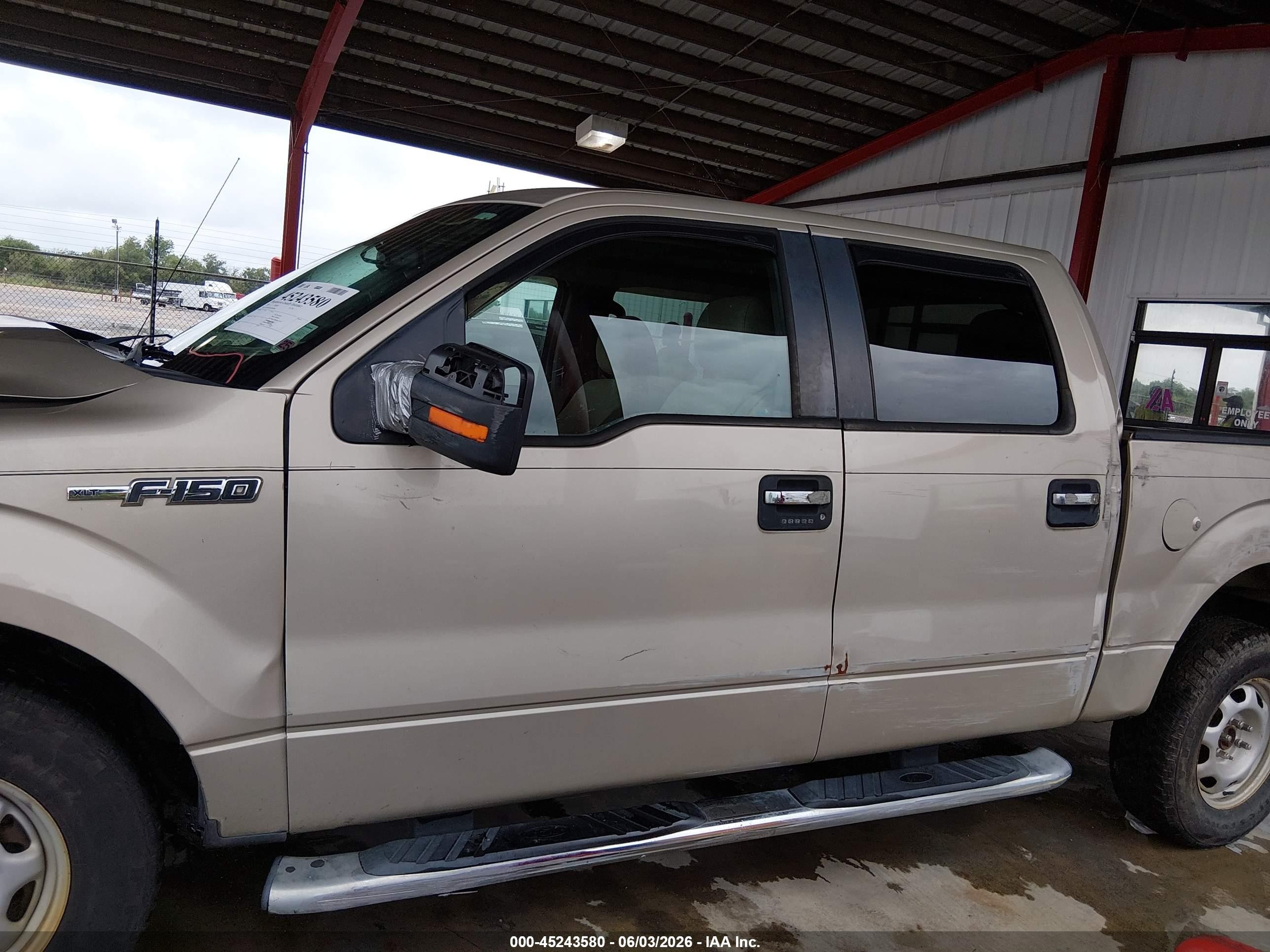 2010 Ford F-150 Fx2 Sport/xl/xlt Tan vin: 1FTEW1C86AFD49996