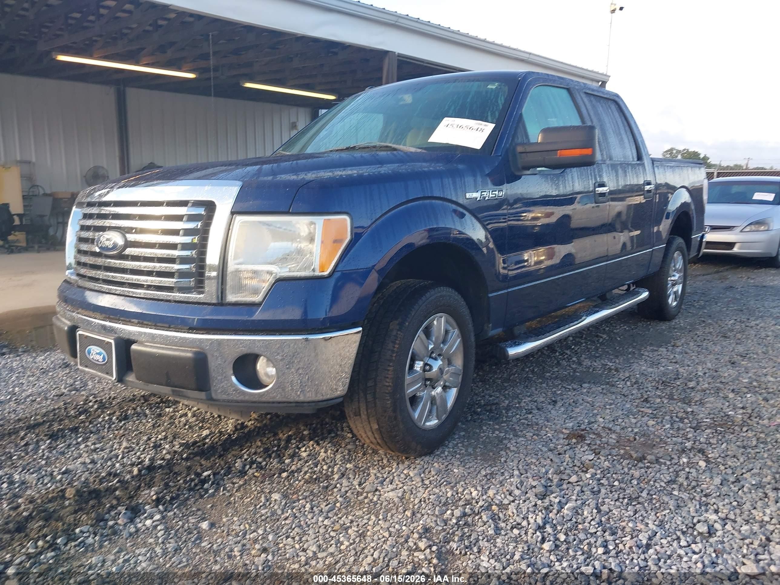 2010 Ford F-150 Fx2 Sport/xl/xlt Blue vin: 1FTEW1C86AFD70833
