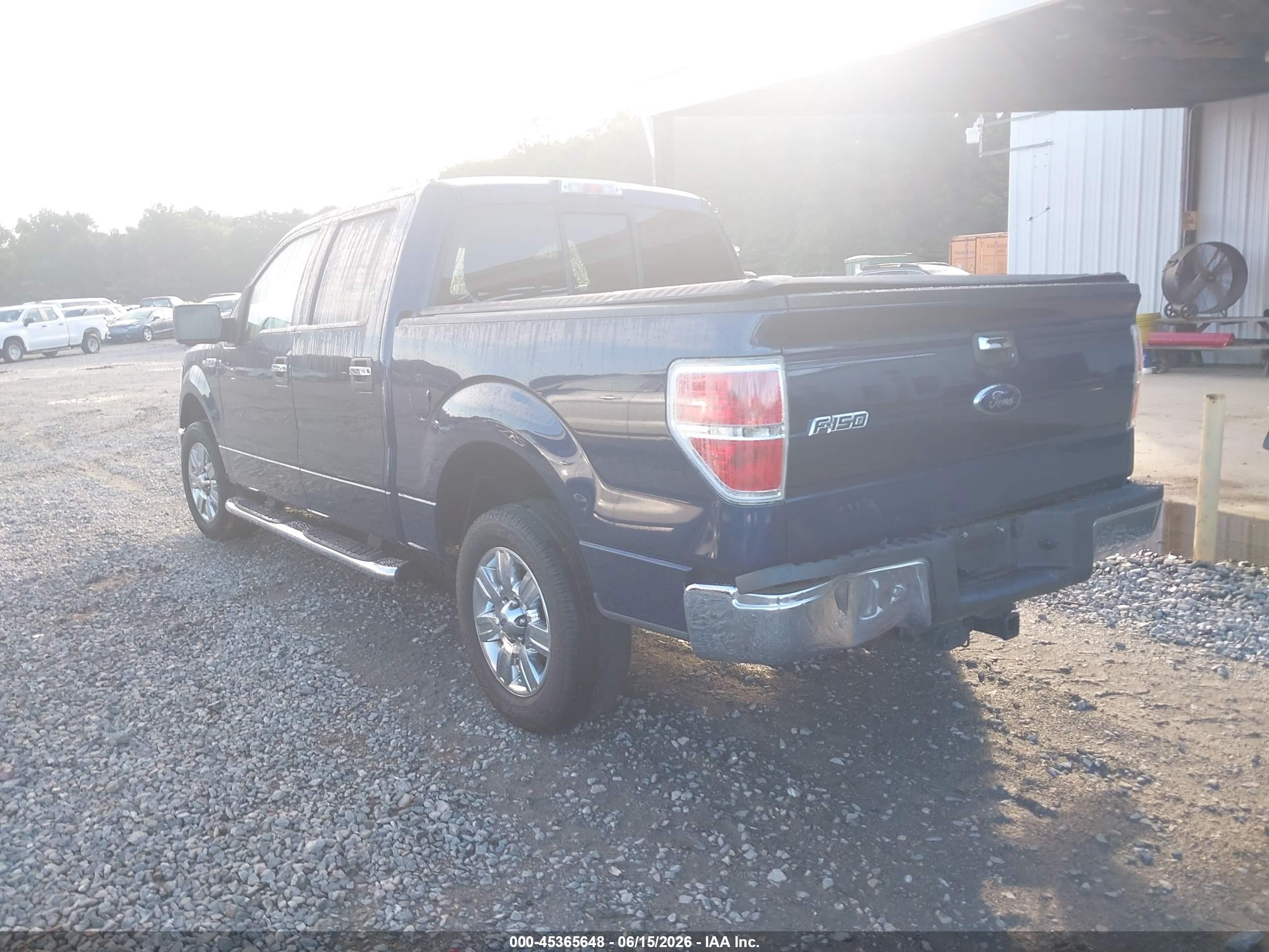 2010 Ford F-150 Fx2 Sport/xl/xlt Blue vin: 1FTEW1C86AFD70833