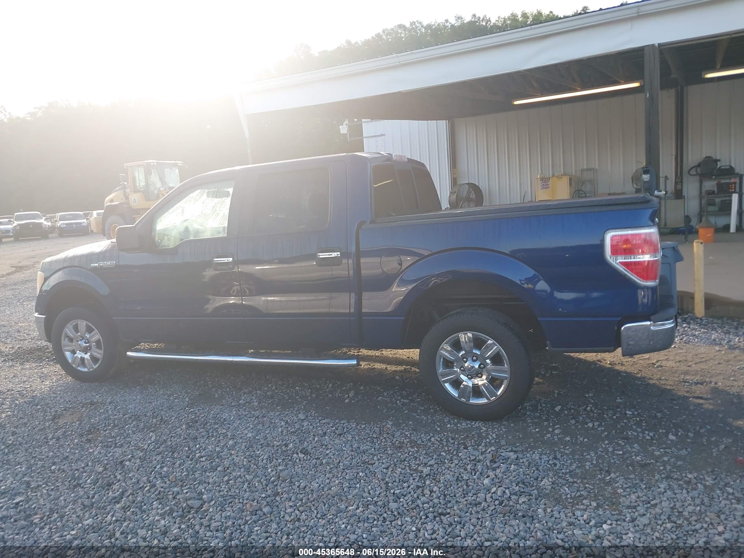 2010 Ford F-150 Fx2 Sport/xl/xlt Blue vin: 1FTEW1C86AFD70833